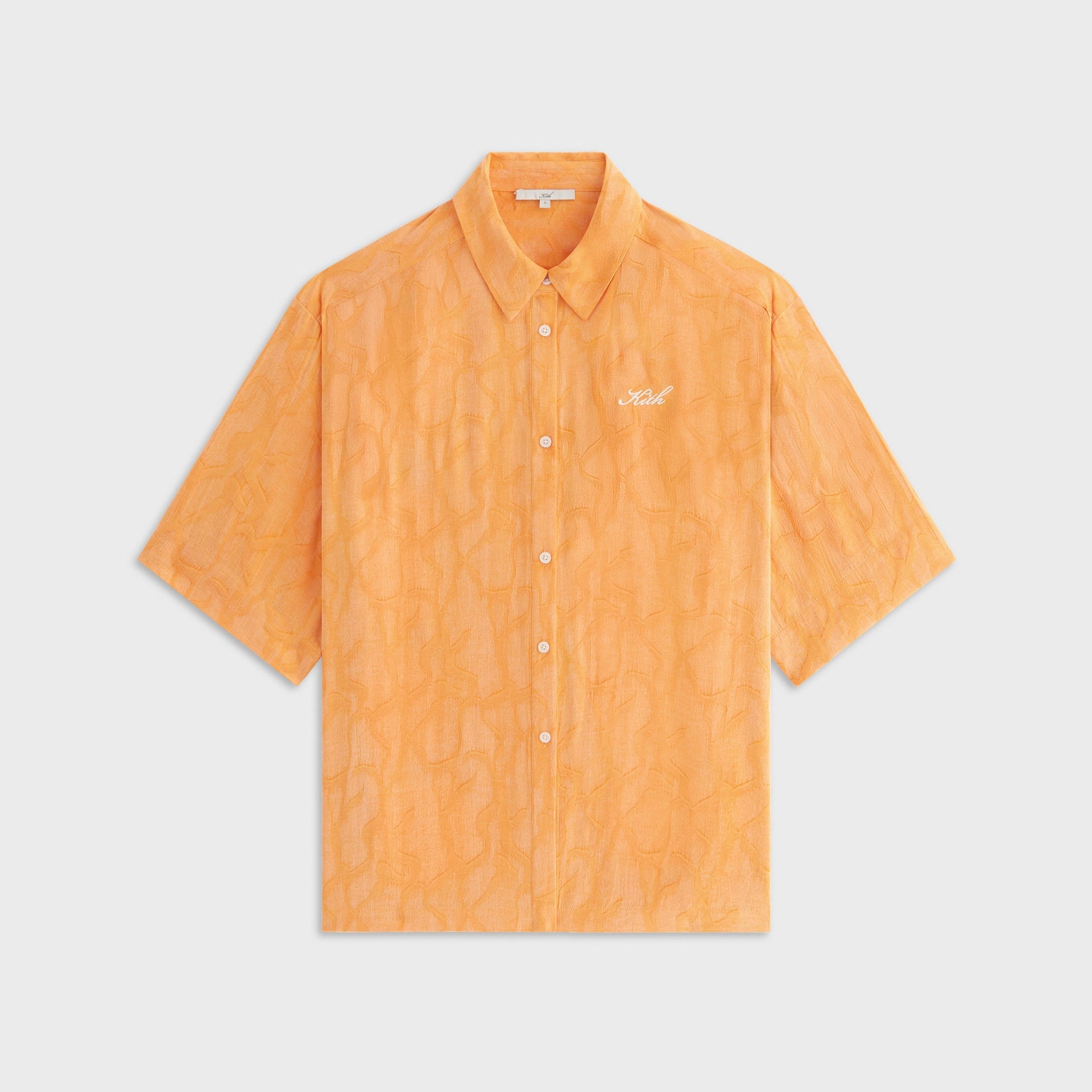 Kith Women Mari Wavy Jacquard Shirt - Midsummer