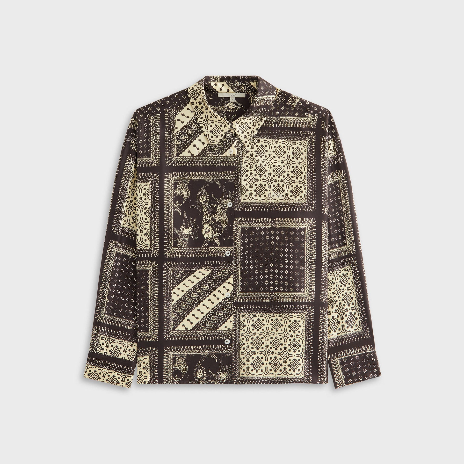 Kith Women Siena Batik Block Print Shirt - Incognito