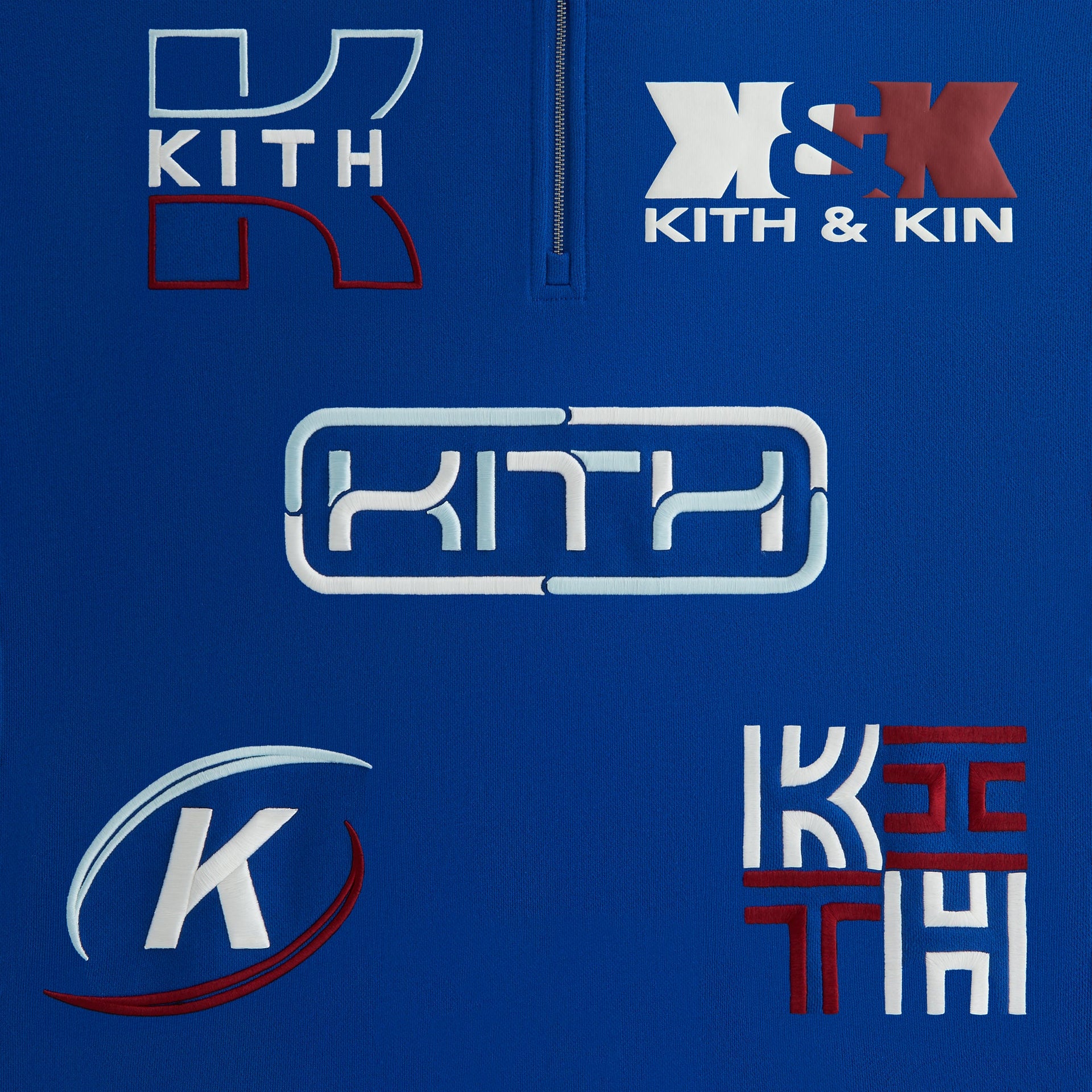 Kith Women Hunter III Sport Logo Quarter Zip - Current