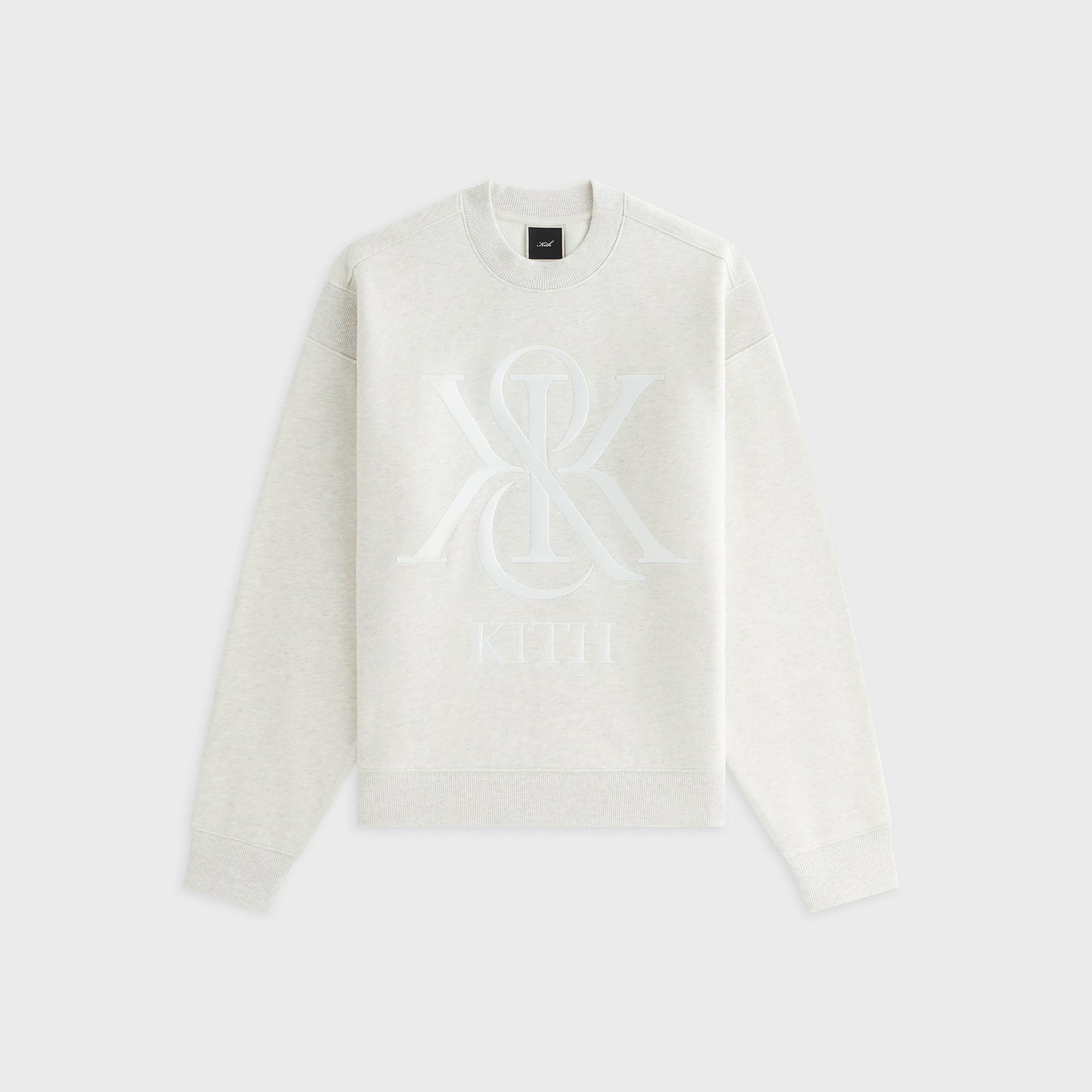 Kith Women Asher III Crest Crewneck - Sandy Heather