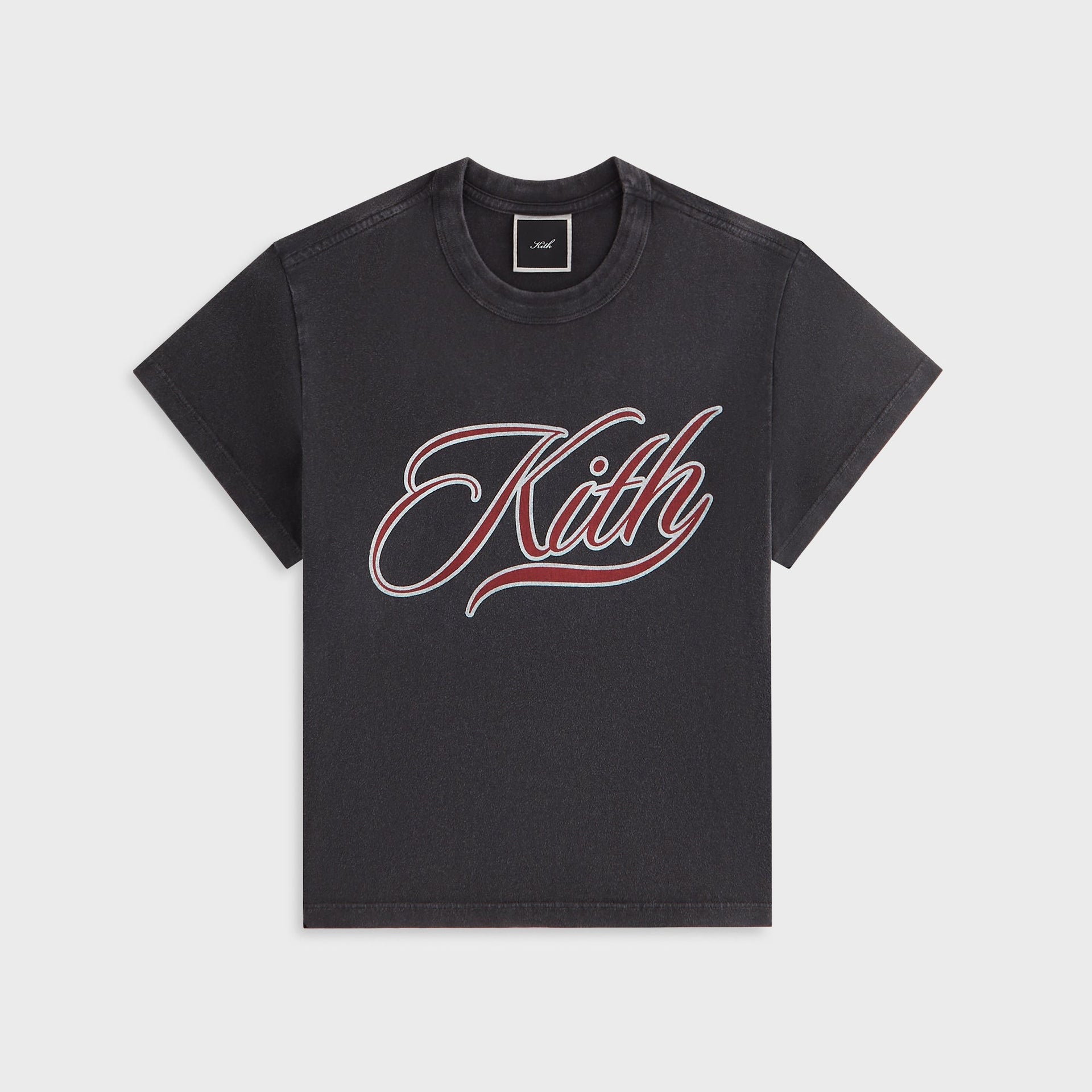 Kith Women Mulberry Vintage Varsity Tee - Black