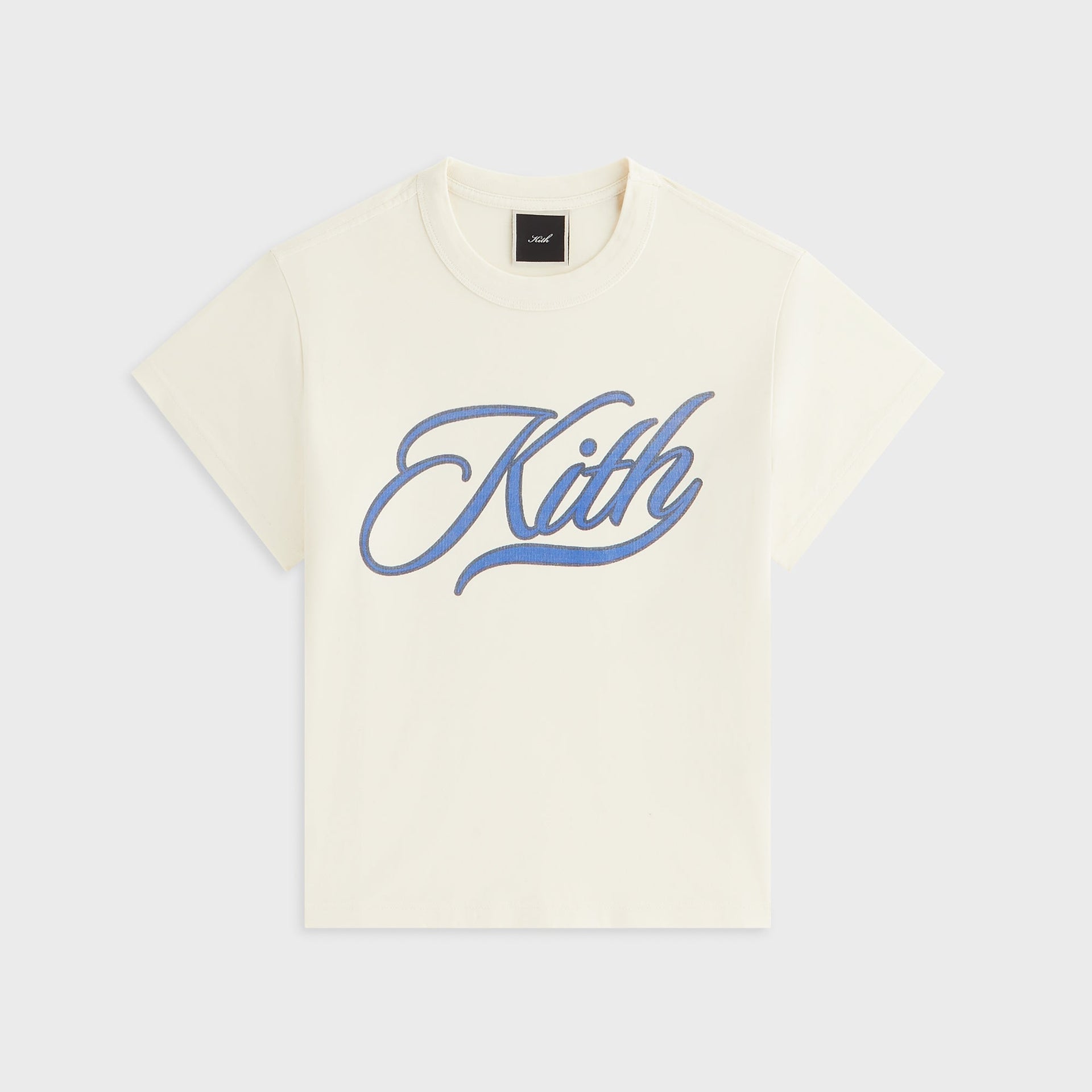 Kith Women Mulberry Vintage Varsity Tee - Sandrift