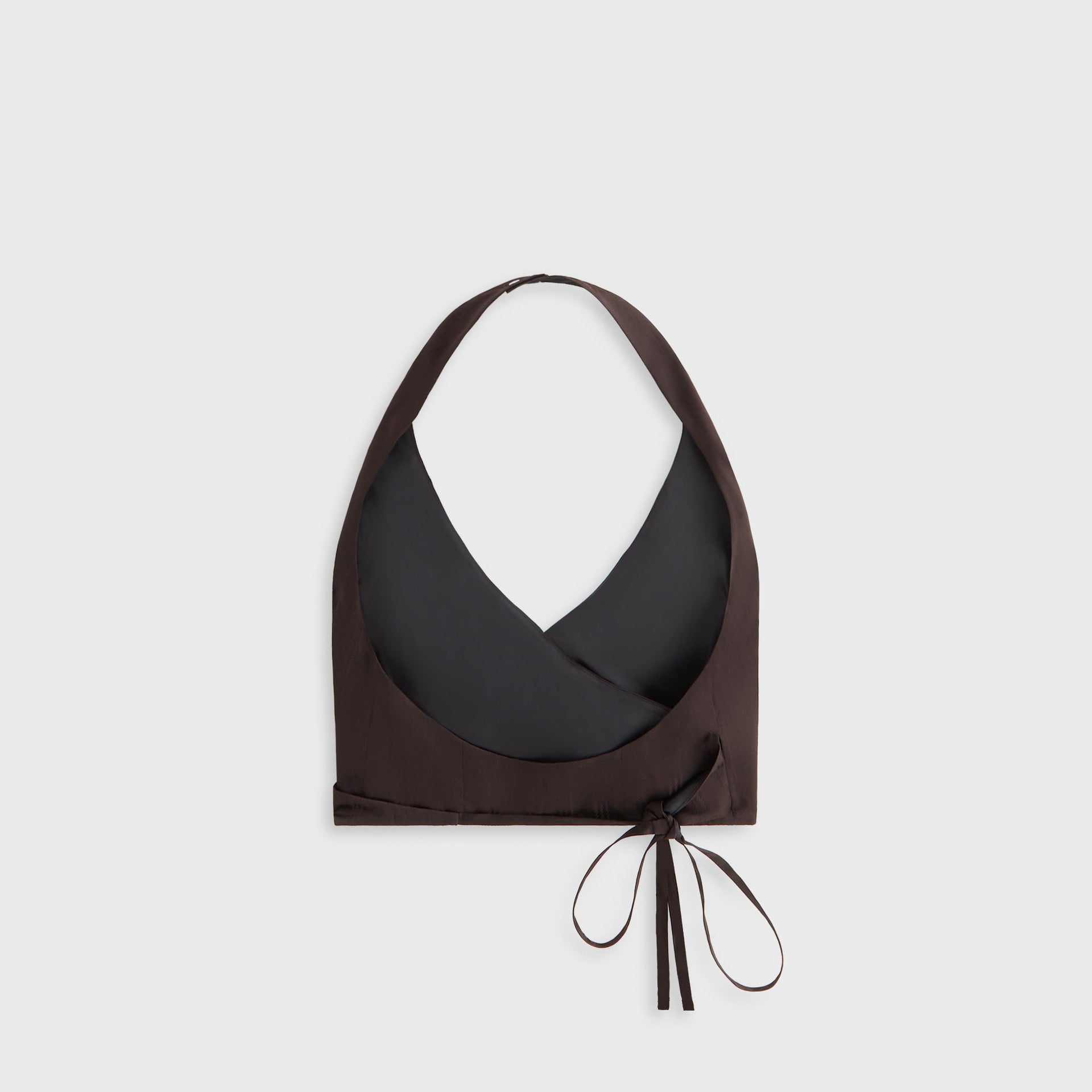 Kith Women Shir Crest Satin Wrap Vest - Incognito