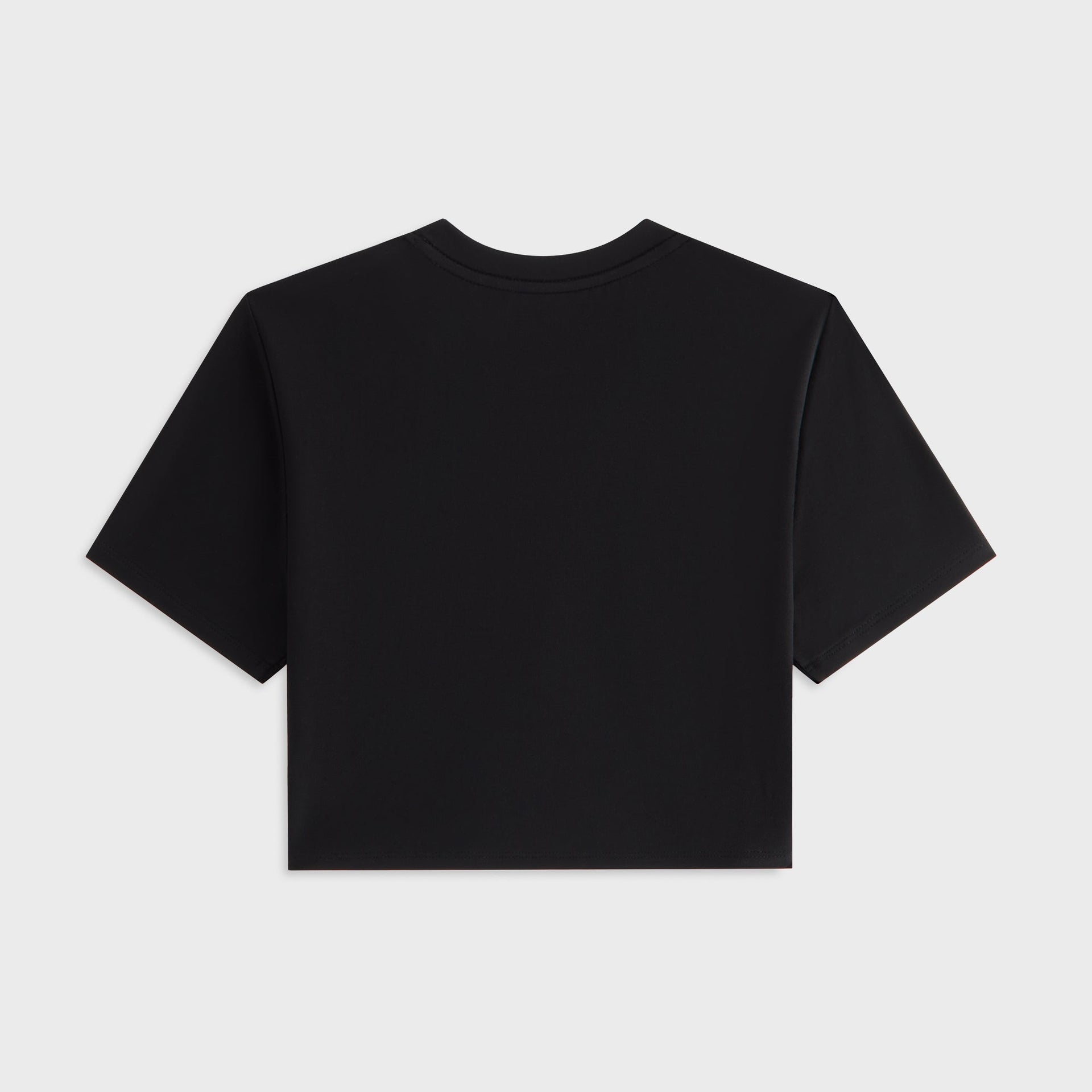 Kith Women Misha Crop Outline Logo Tee - Black