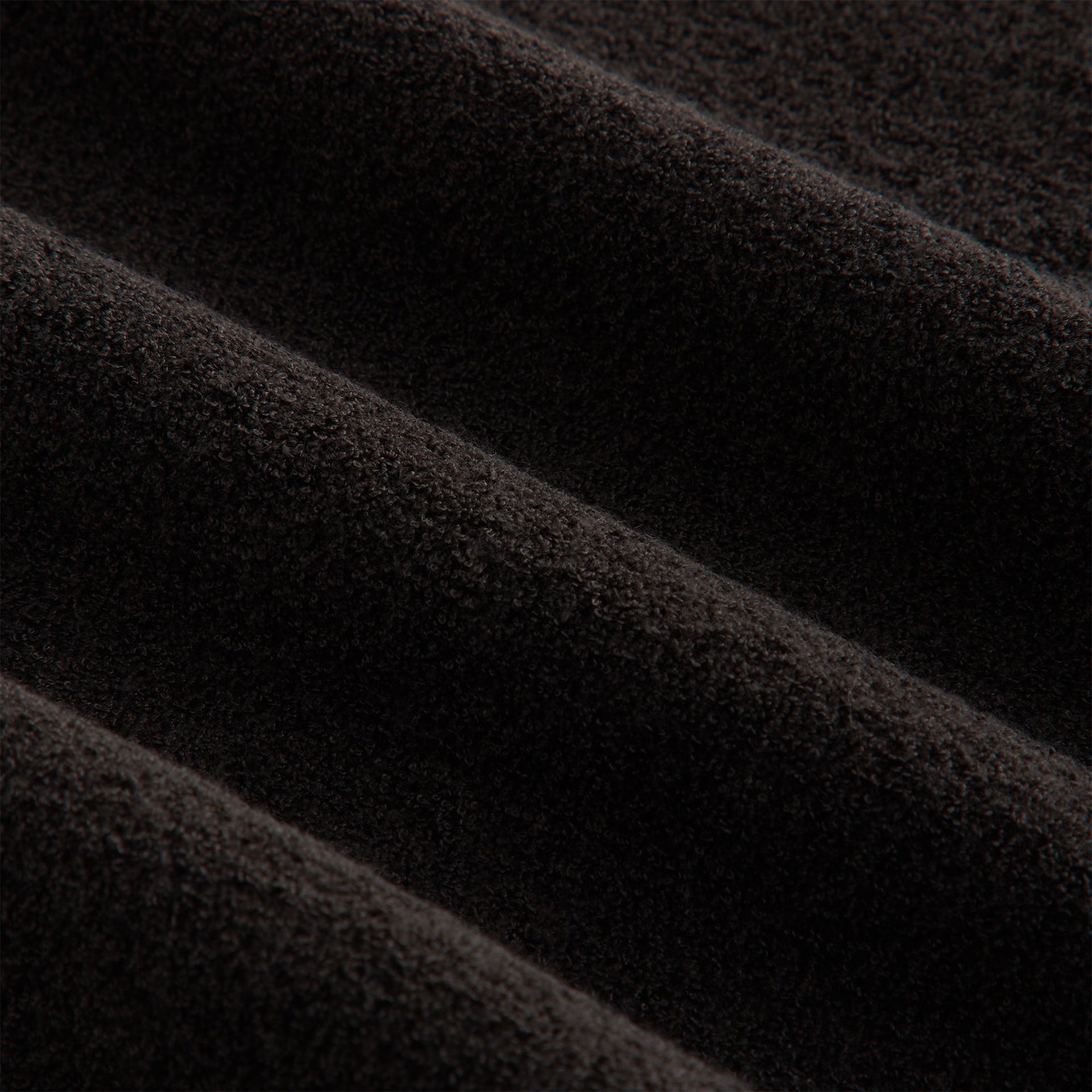 Kith Women Selma Boucle Towel Polo Long Sleeve - Kindling