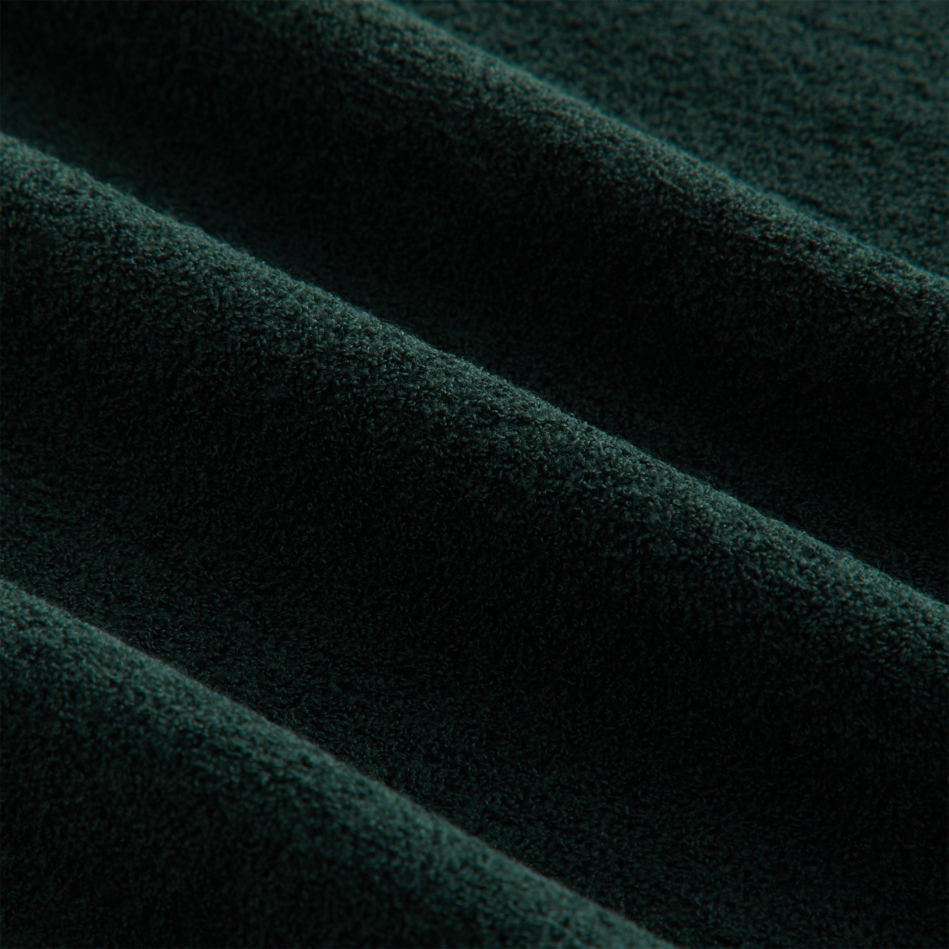 Kith Women Selma Boucle Towel Polo Long Sleeve - Stadium