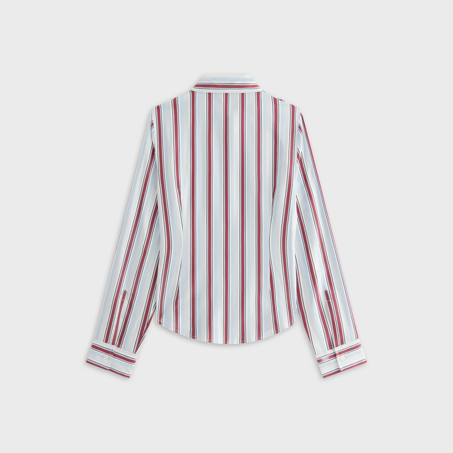 Kith Women Sidney Stripe Asymmetrical Shirt - Tin