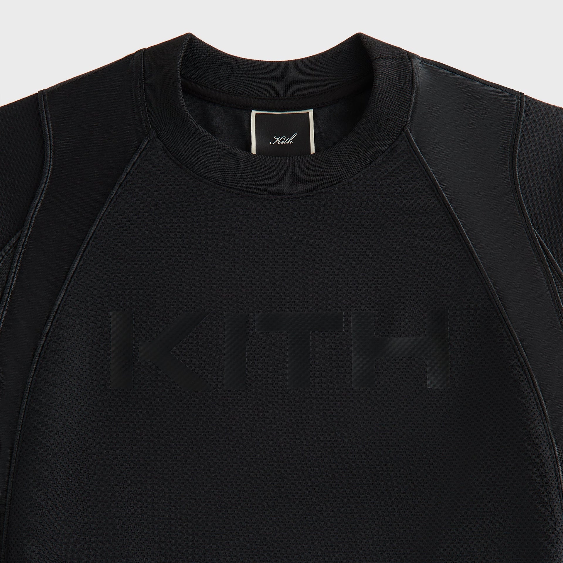 Kith Women Ridley Panelled Tech Long Sleeve - Black