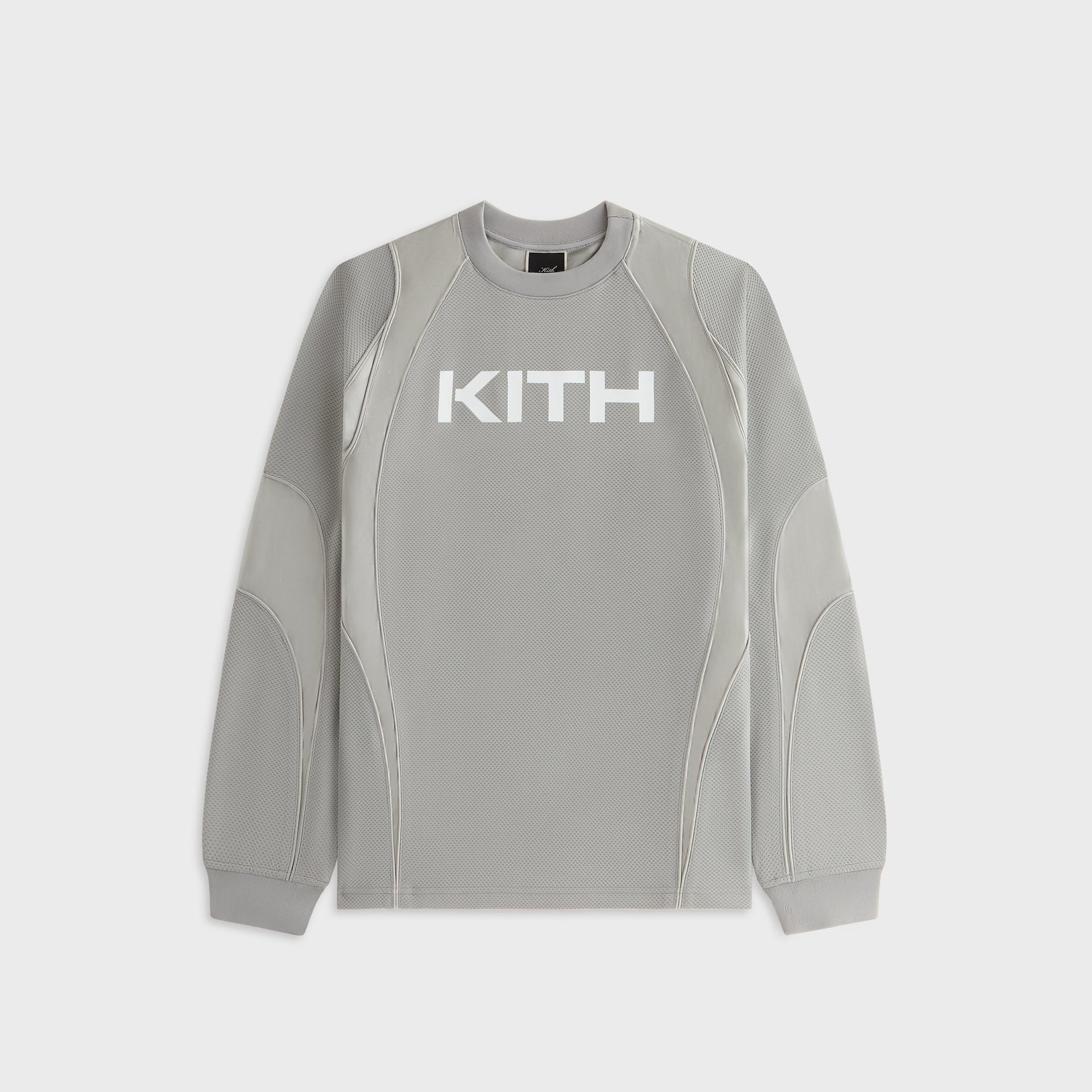 Kith Women Ridley Panelled Tech Long Sleeve - Astronaut