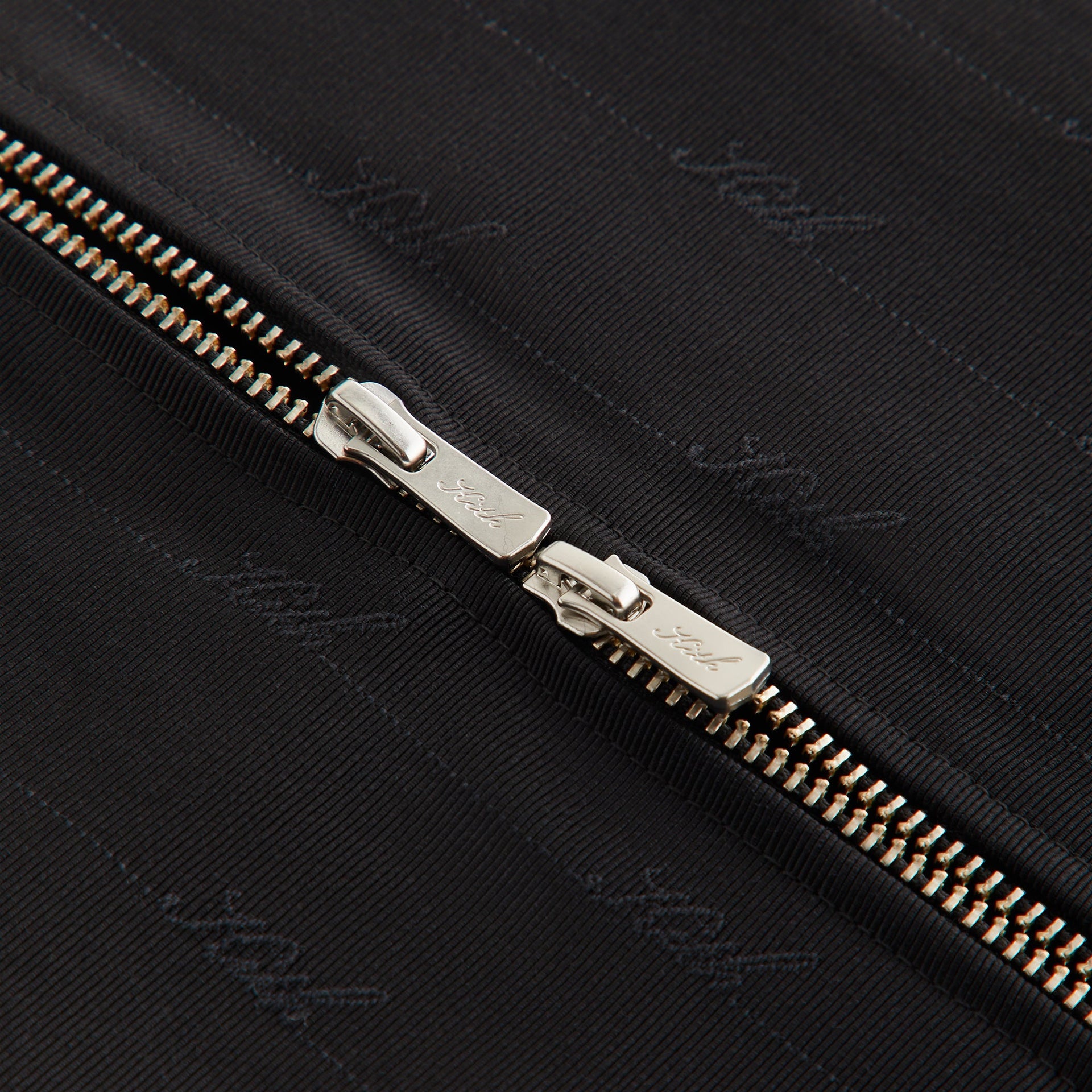 Kith Women Corwin Script Faille Jacket - Black