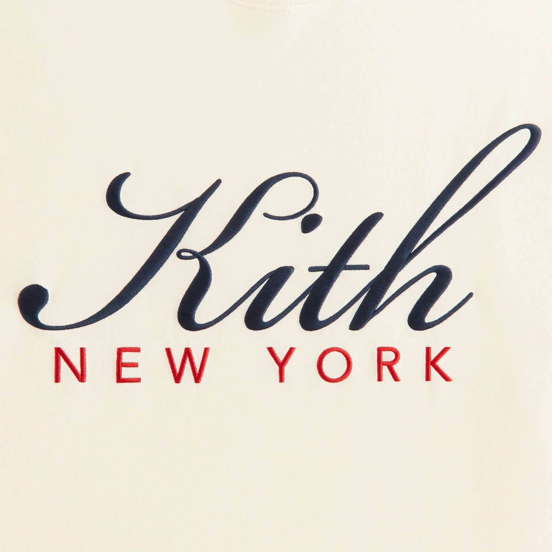 Kith Women Vintage Script NY Tee - Sandrift