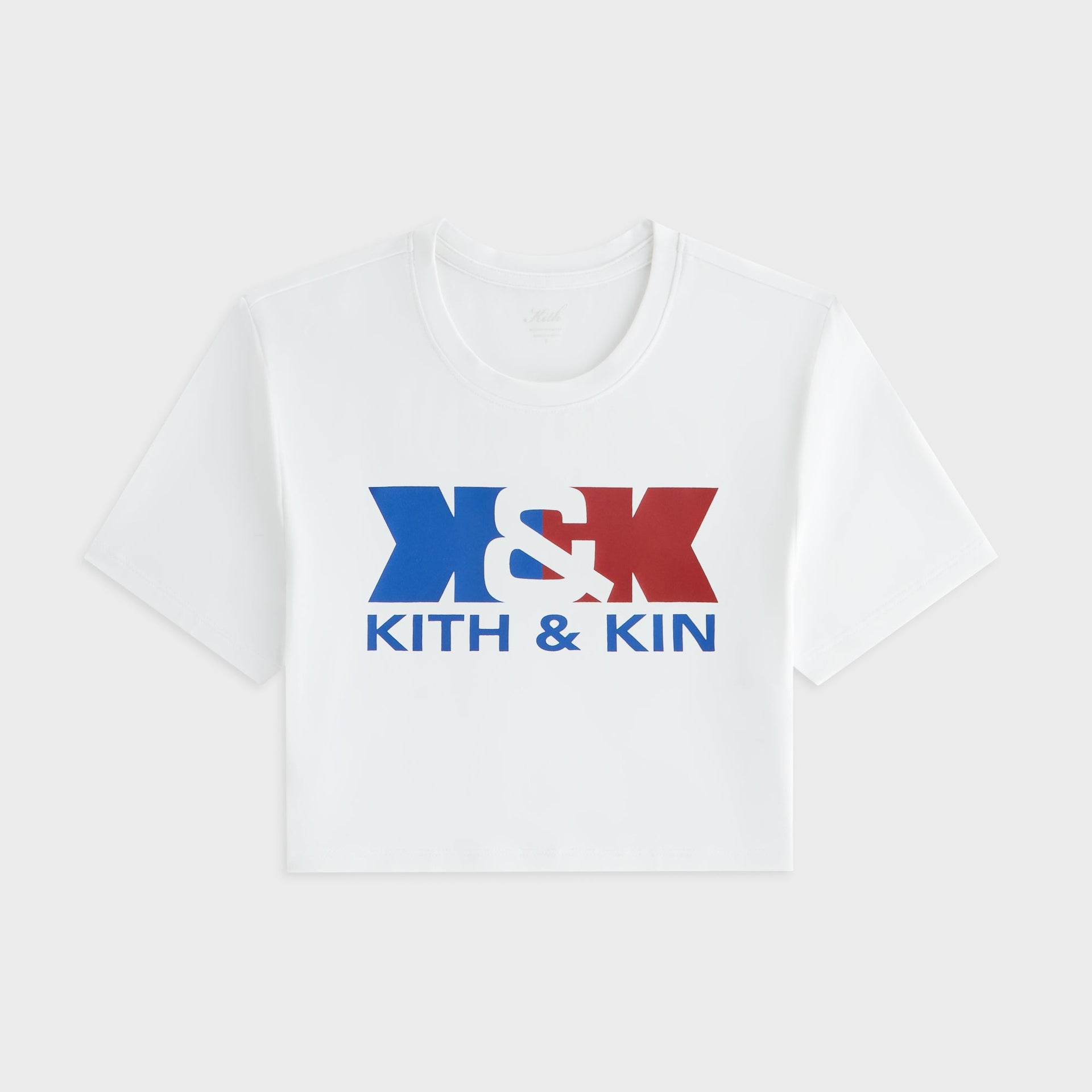 Kith Women Misha Crop Kith & Kin Sport Tee - White