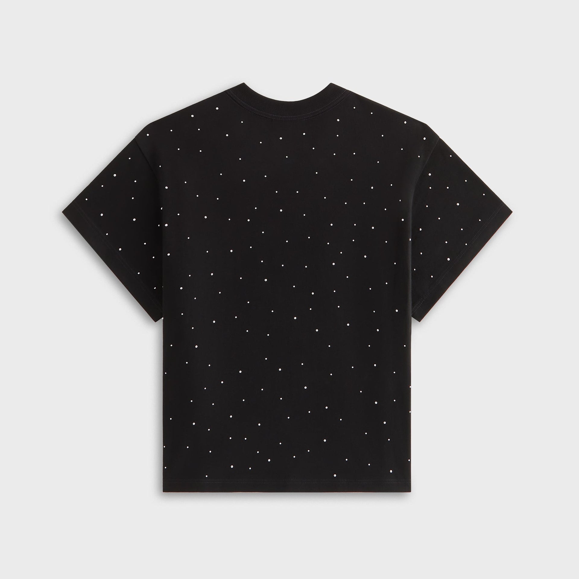 Kith Women Mulberry Vintage Studded Crest Tee - Black