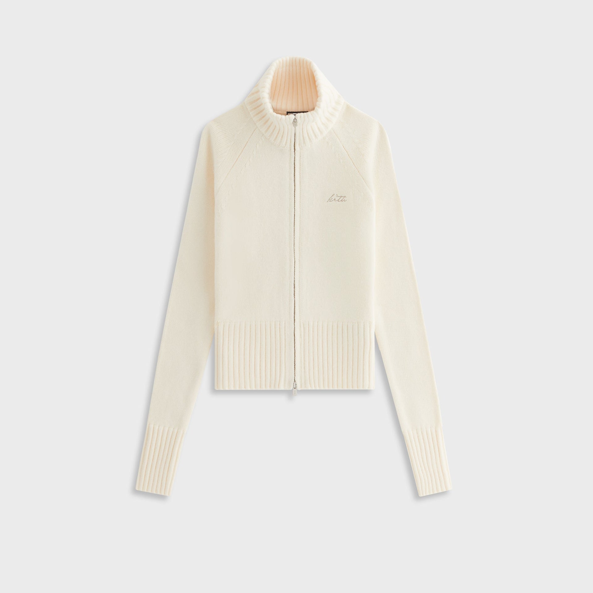 Kith Women Ina II Sweater Track Zip - Sandrift