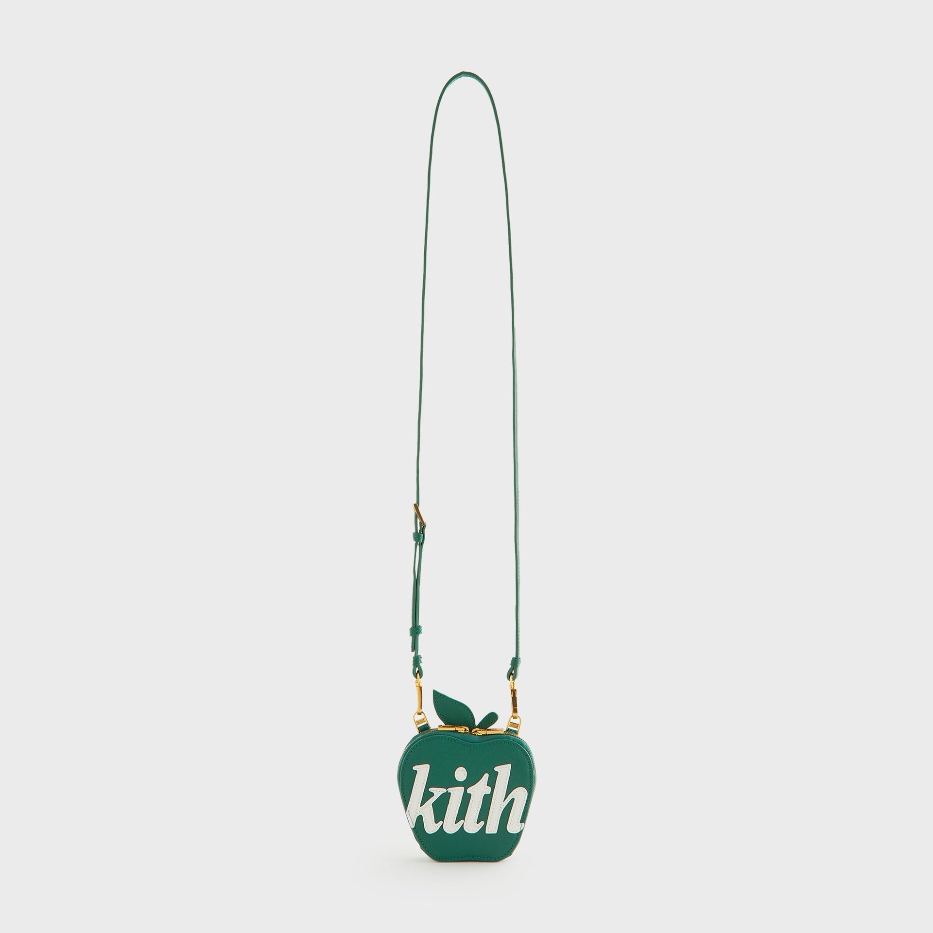 Kith Women Leather Apple Pouch - Newt