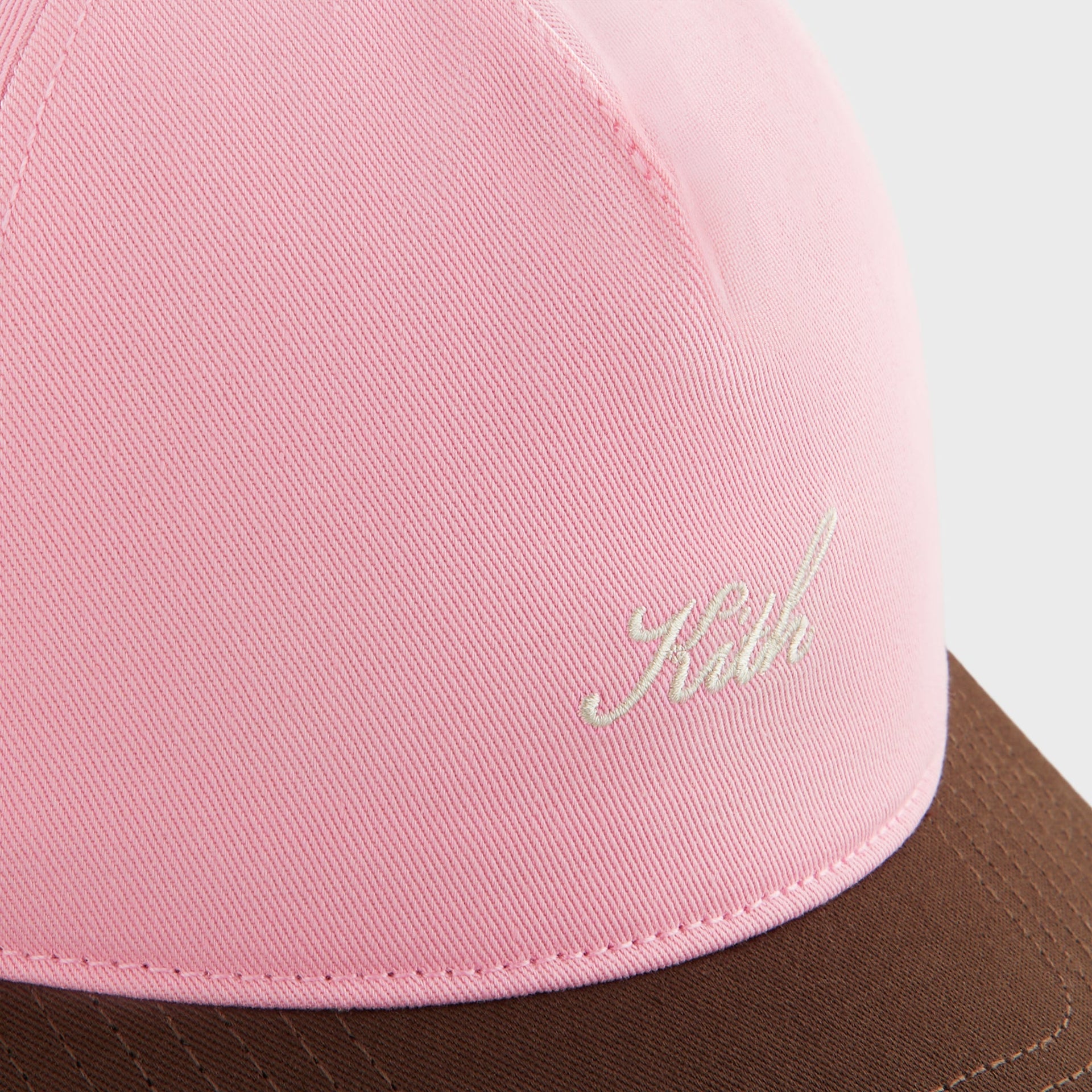 Kith Women Two-Tone Cotton Twill Pinch Crown Cap - Bubble