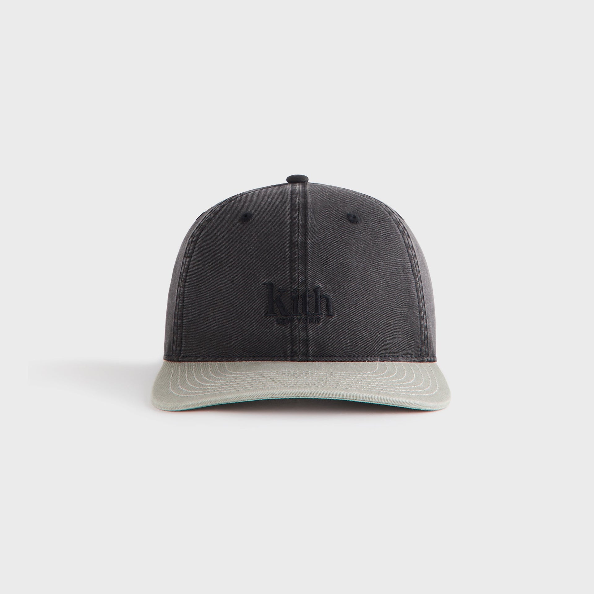 Kith Women Washed Twill Serif Bay Low Classic Cap - Black