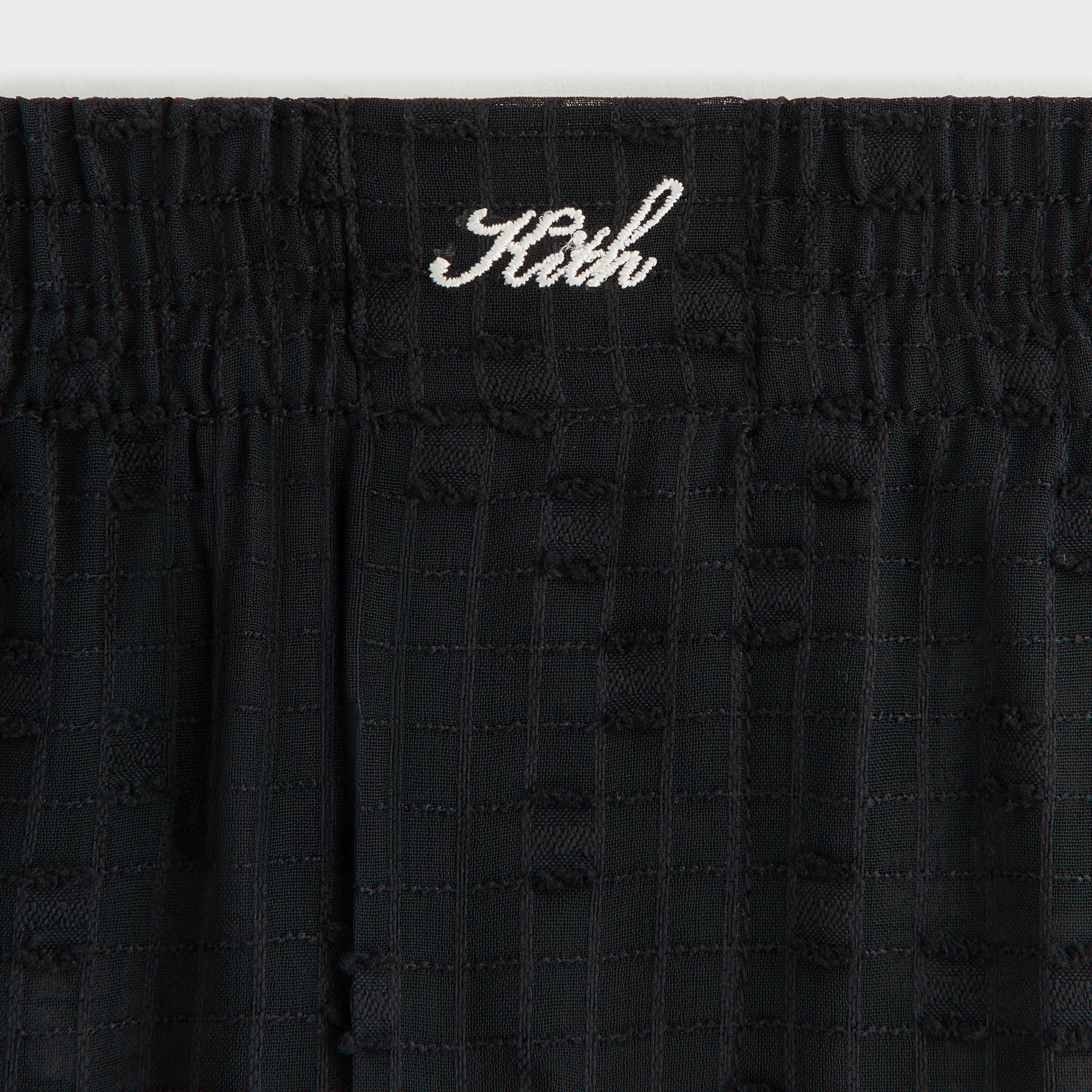 Kith Women Ida II Clipped Jacquard Boxer Short - Black
