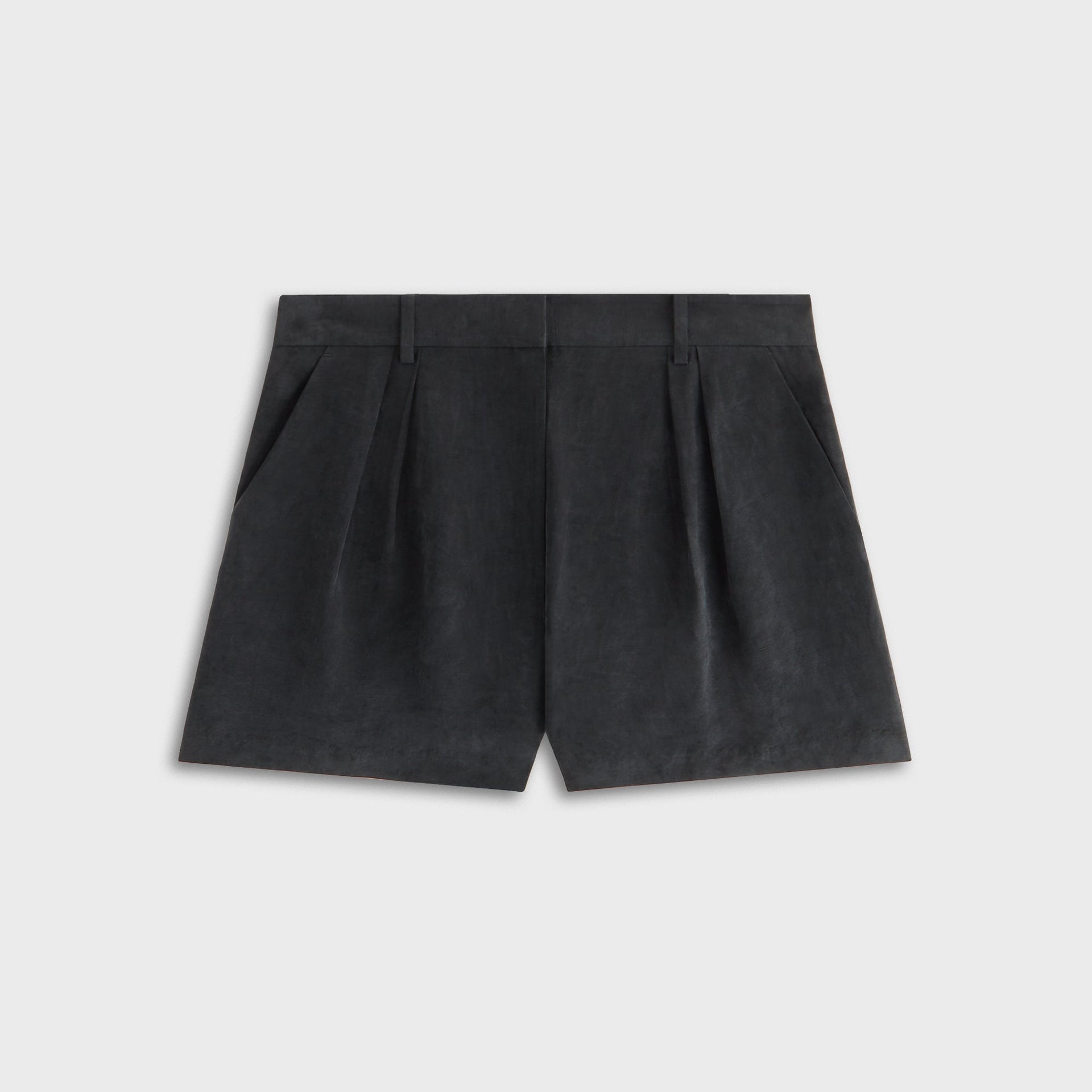 Kith Women Astrid Pleated Trouser Short - Black