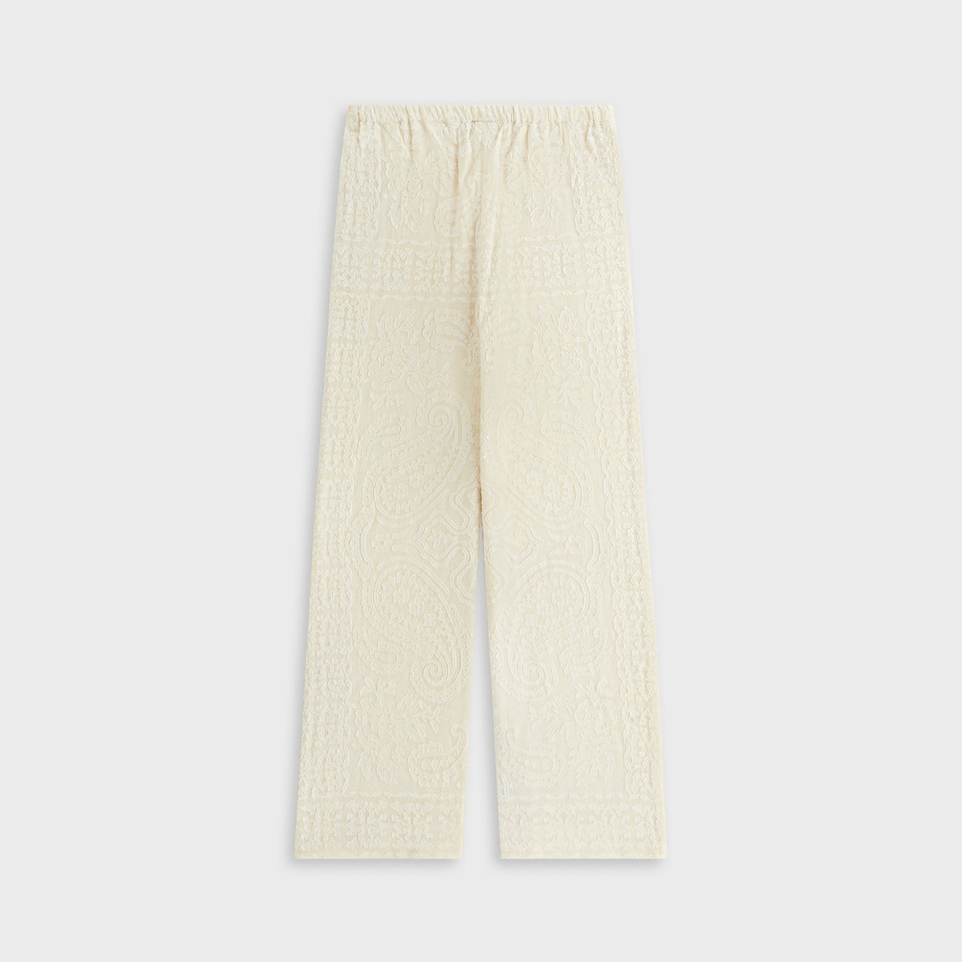Kith Women Ida Paisley Gauze Pant - Waffle