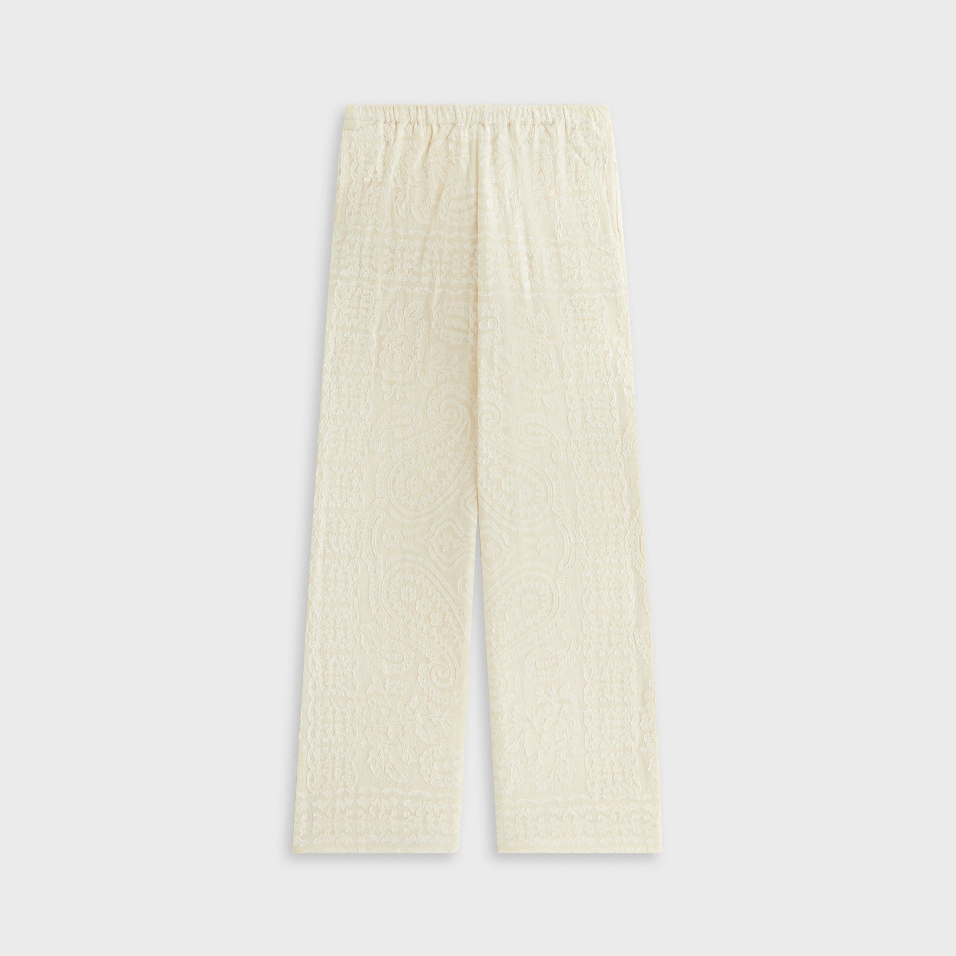 Kith Women Ida Paisley Gauze Pant - Waffle