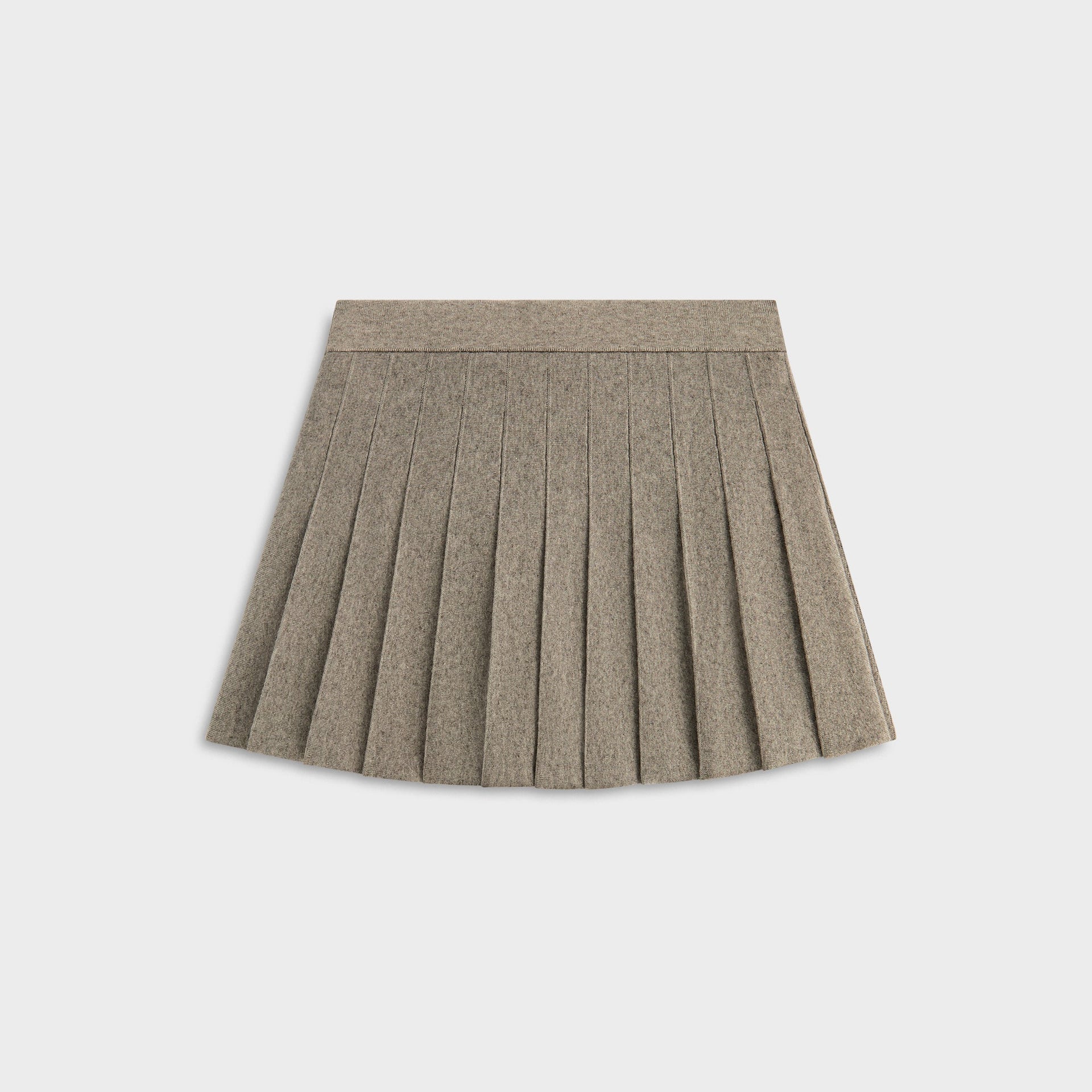 Kith Women Hana Pleated Sweater Skort - Graphite