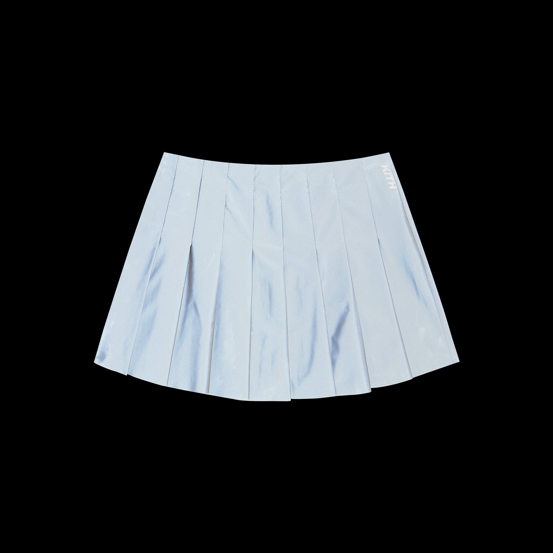 Kith Women Ruri Reflective Pleated Mini Skirt - Reflective