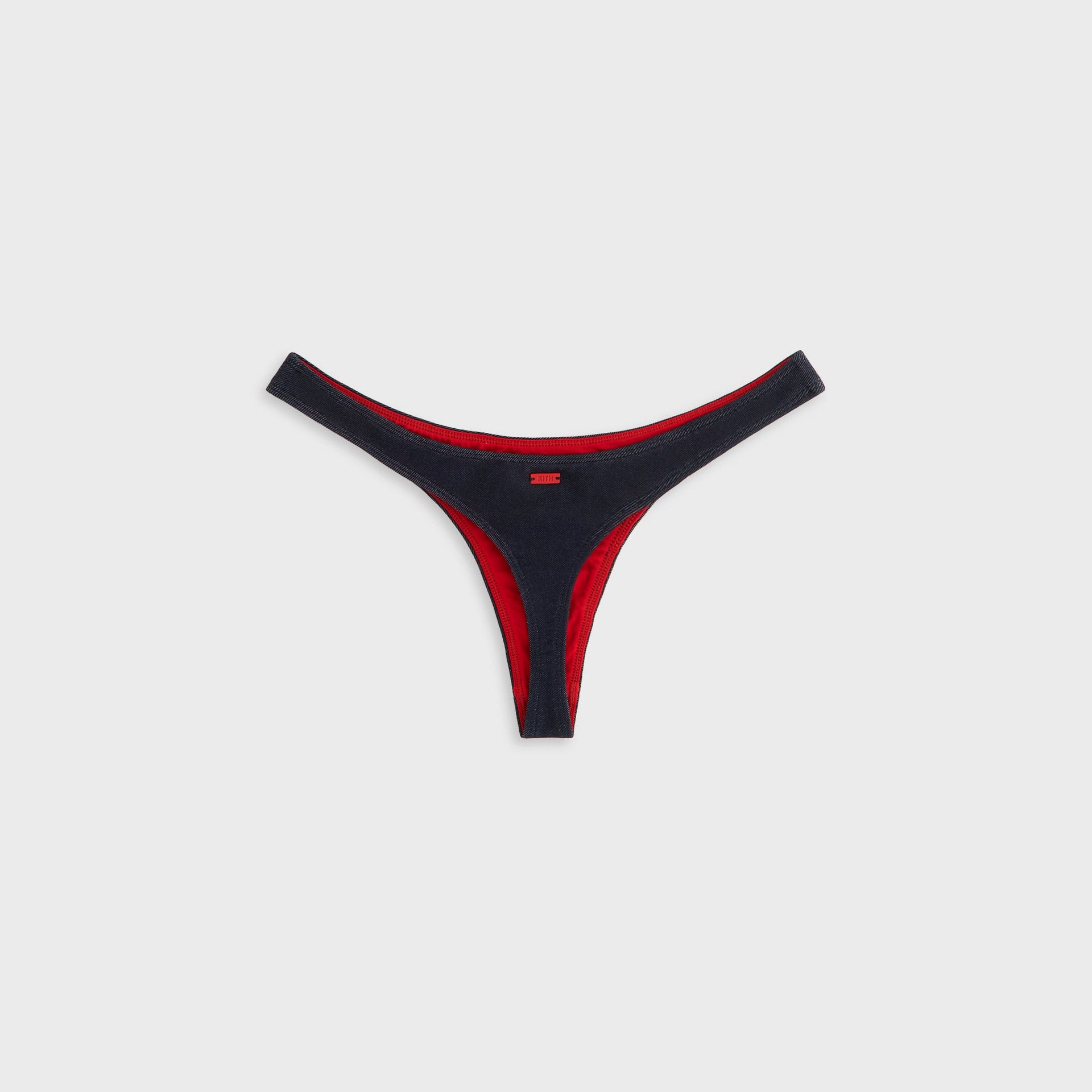 Kith Women Teegan High Cut Thong Bottoms - Nocturnal