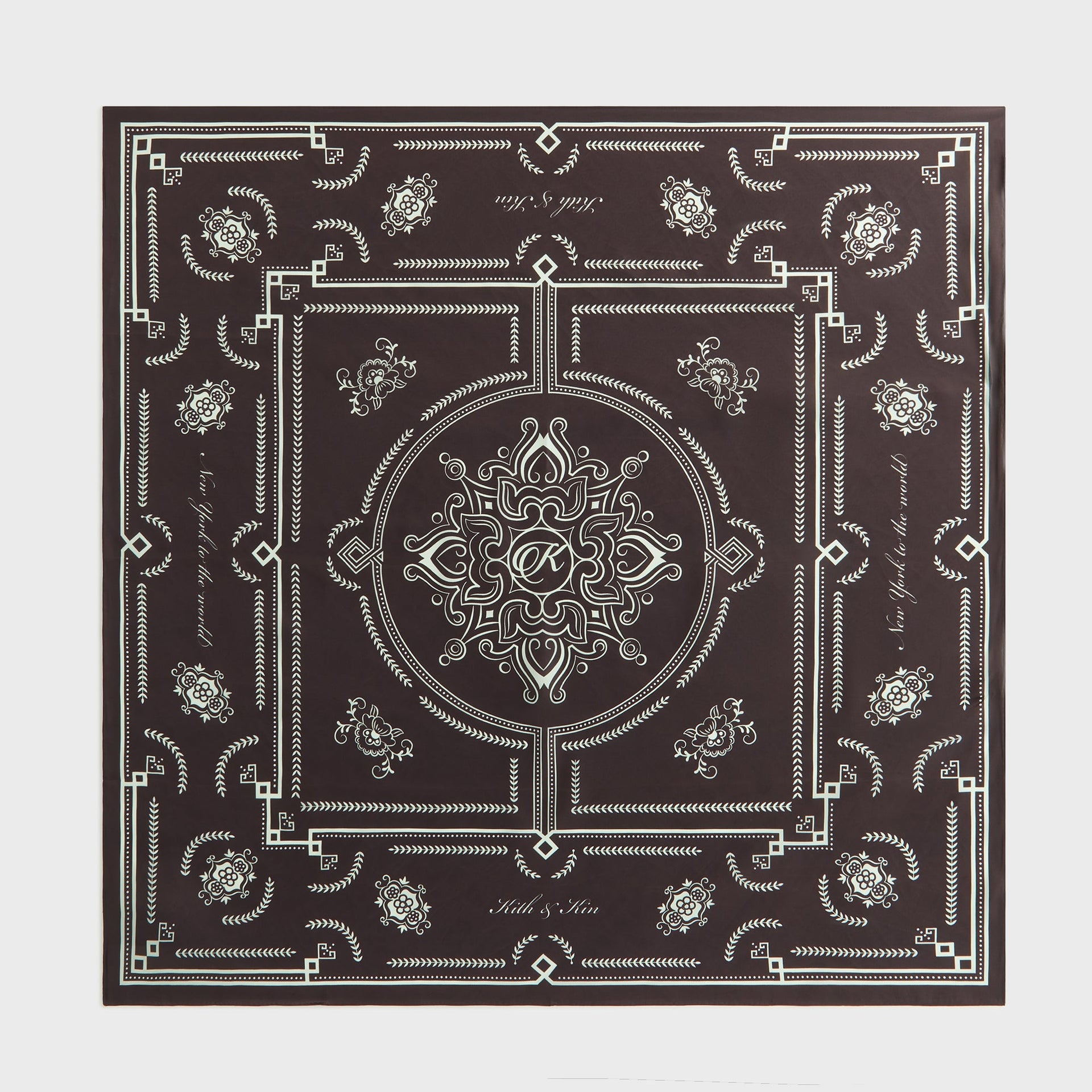 Kith Women Deco Printed Silk Cupro Scarf - Incognito