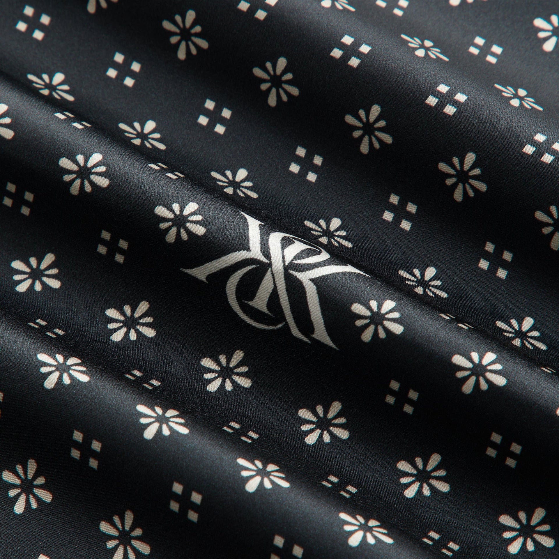 Kith Women Printed Paisley Silk Bandana - Black Beauty