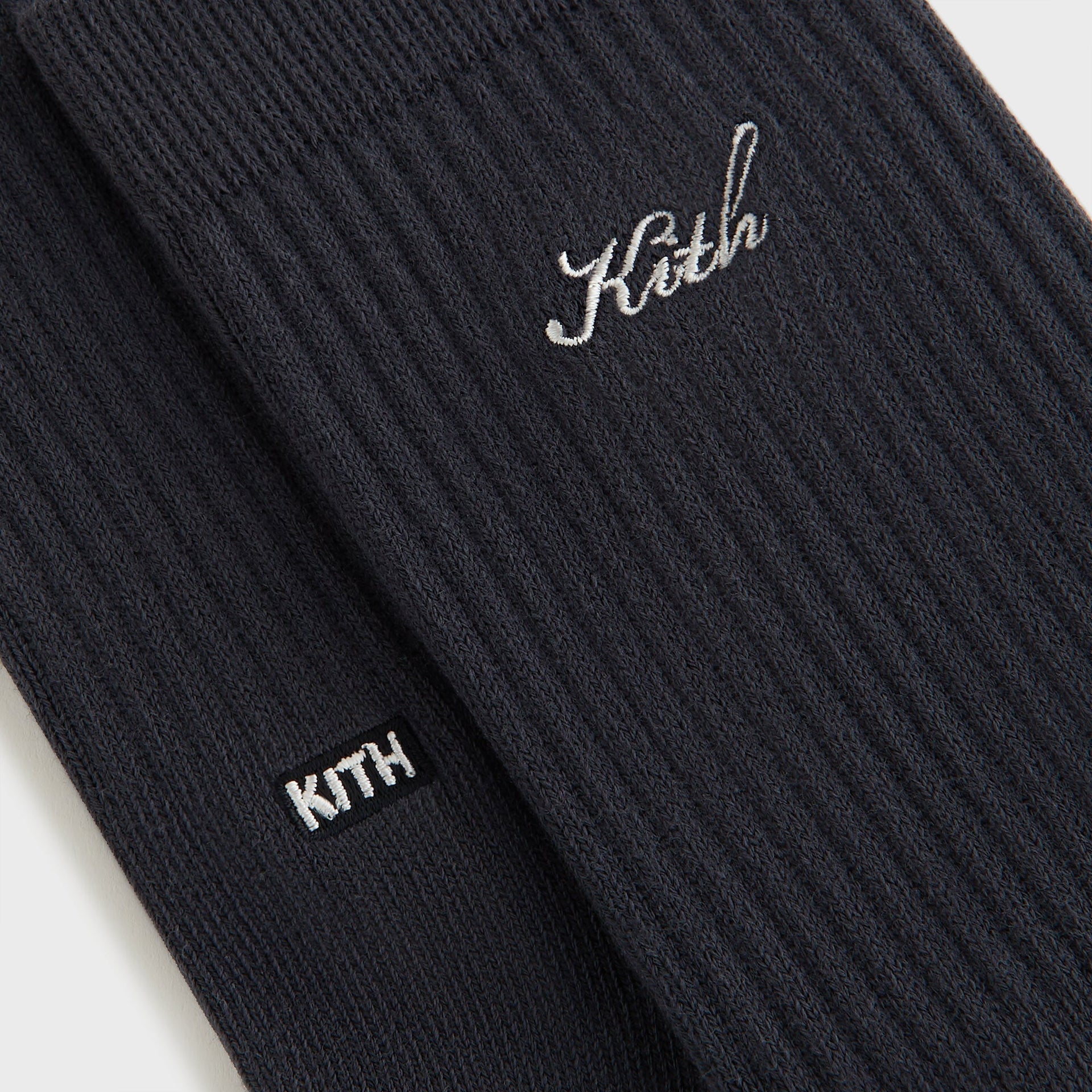 Kith Women Script Classic 3-Pack Crew Sock - Multi