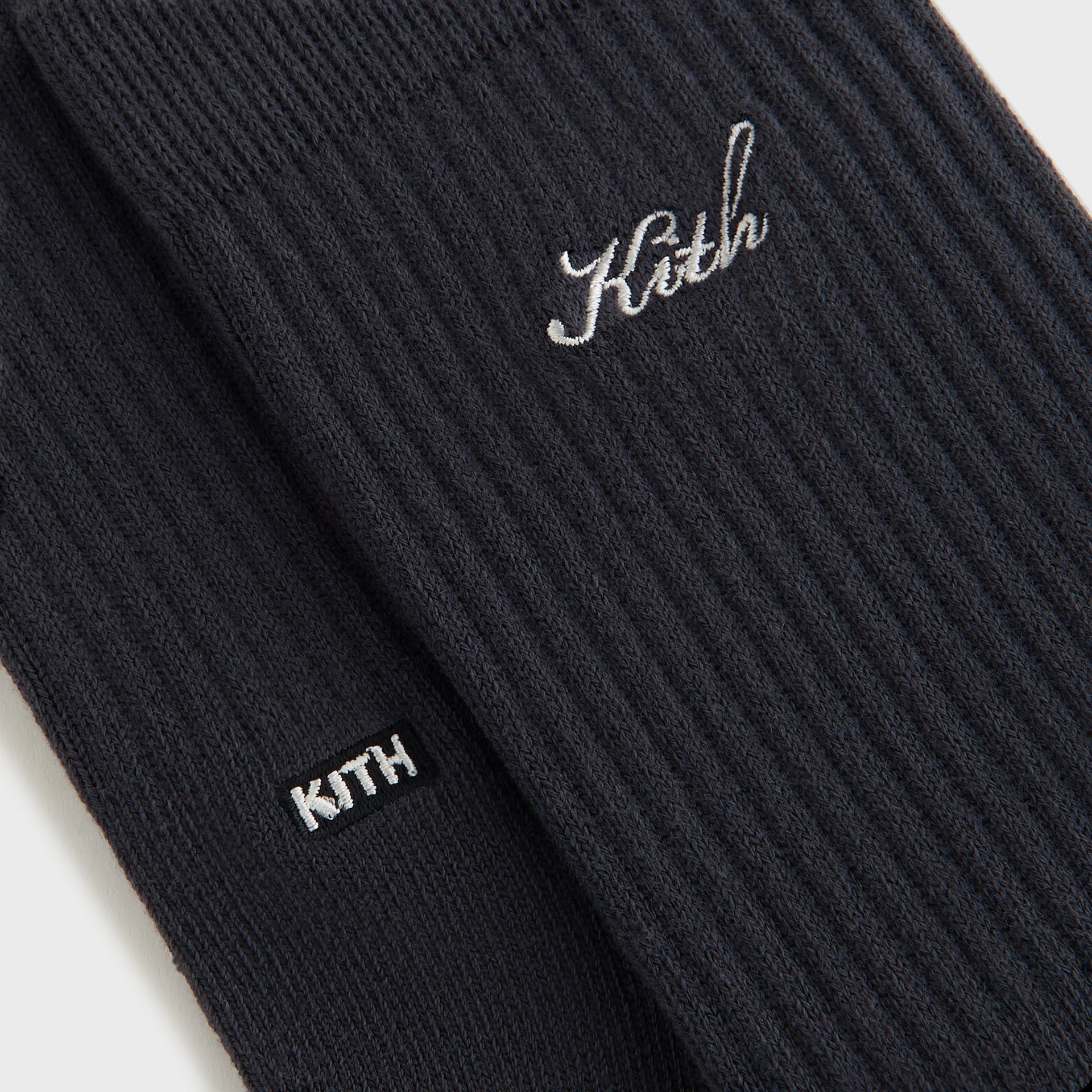 Kith Women Script Classic 3-Pack Crew Sock - Multi