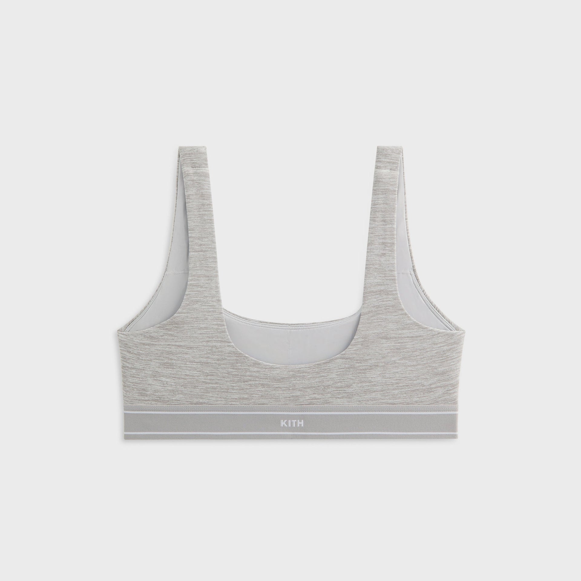 Kith Women Elle U-Neck Active Bra - Cool Heather Grey