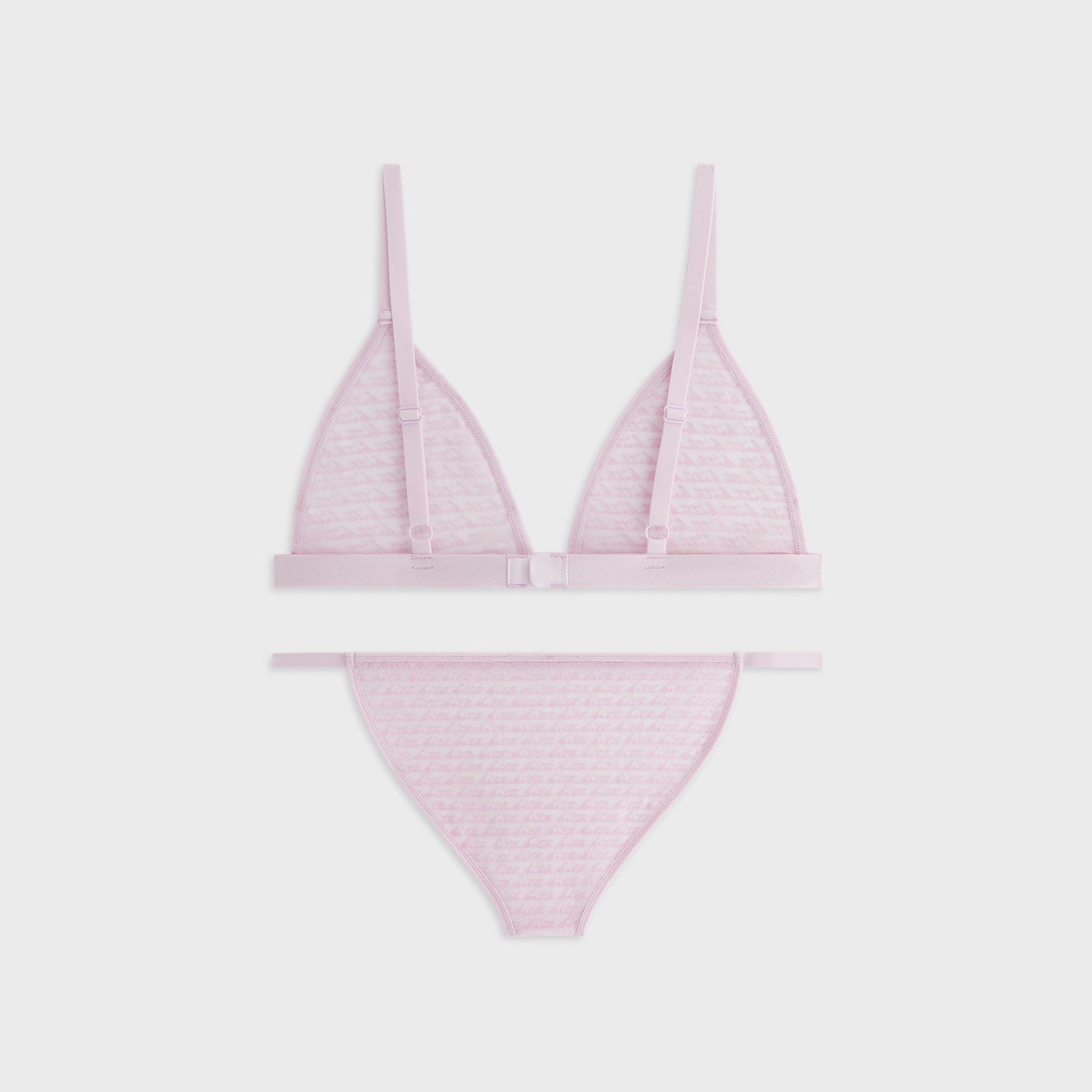 Kith Women Mesh Triangle Bralette Set - Camelia