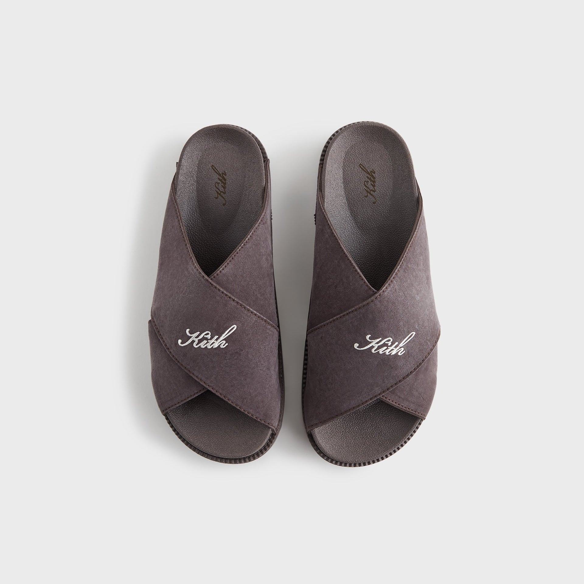 Kith Women Criss Cross Slides - Incognito