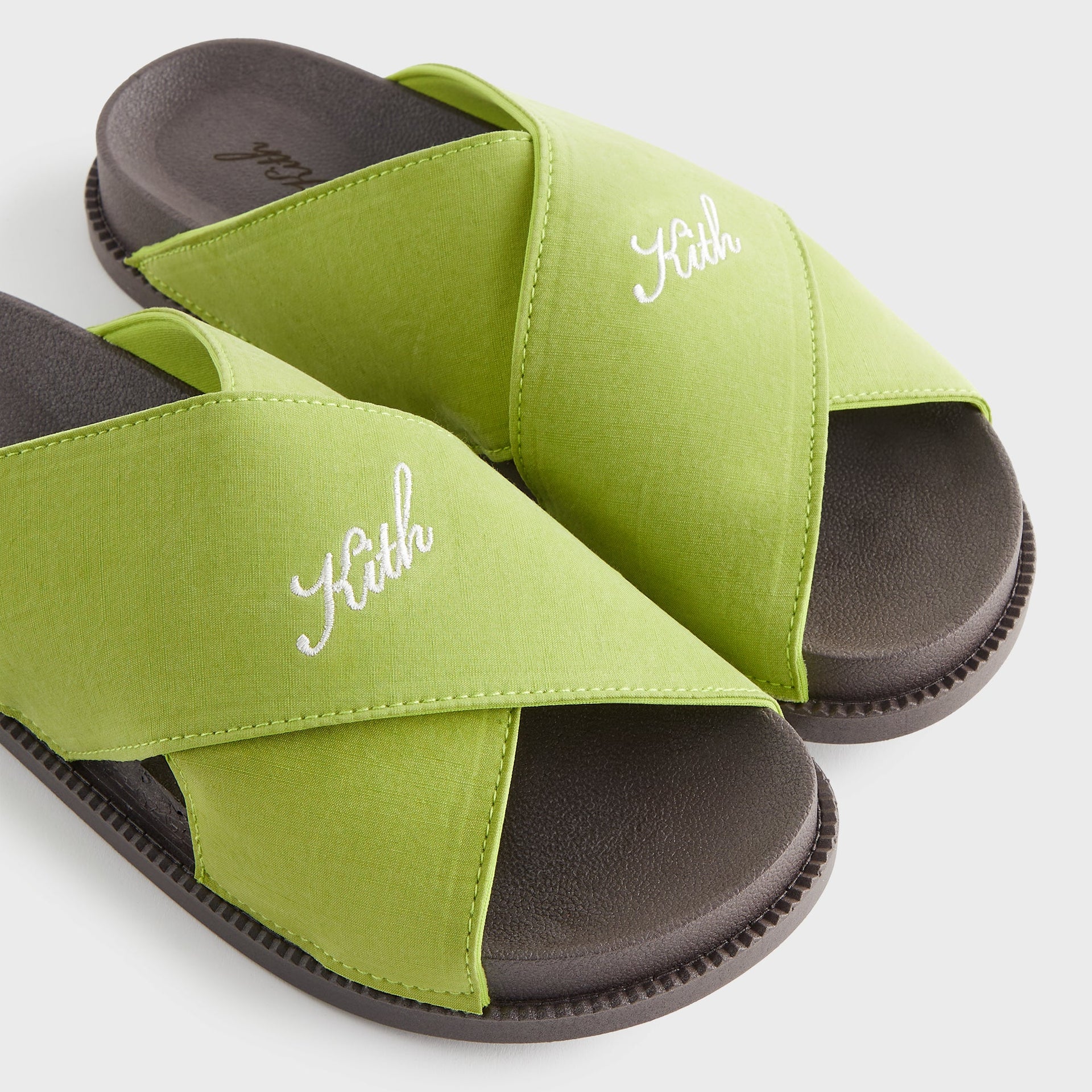 Kith Women Criss Cross Slides - Pistachio