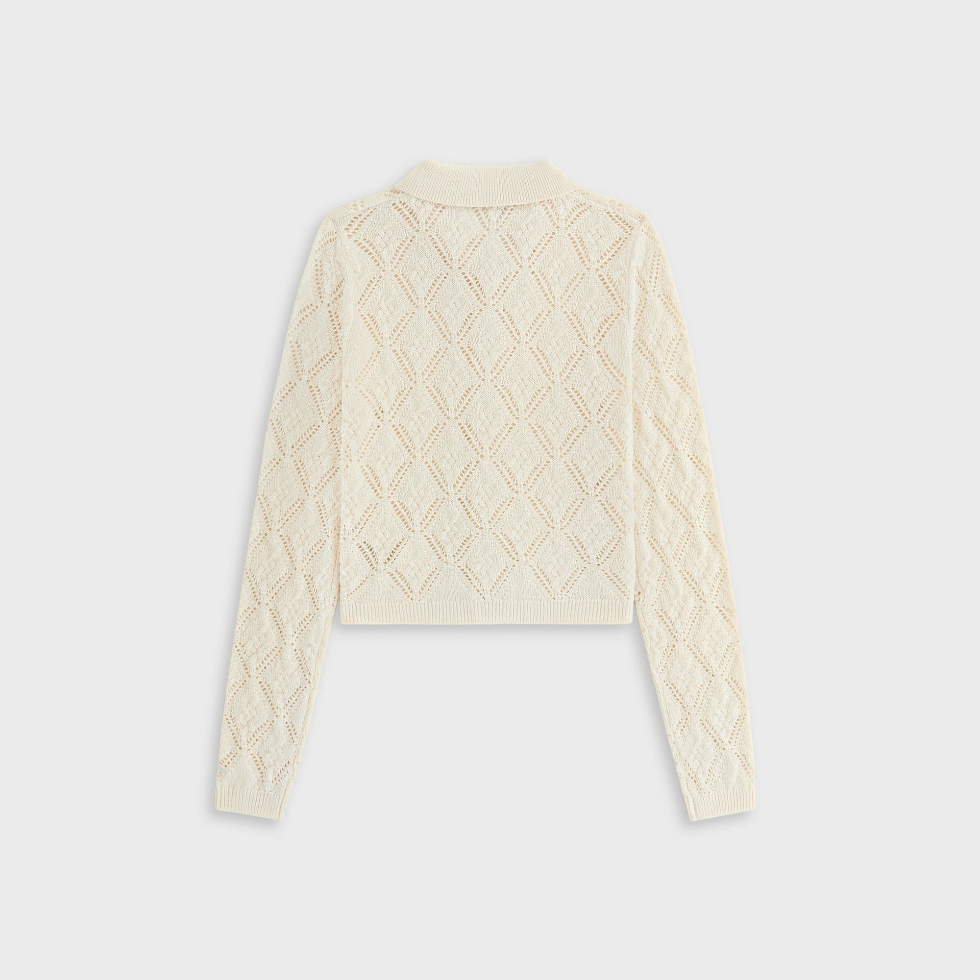 Kith Women Tori Crochet Knit Top - Silk