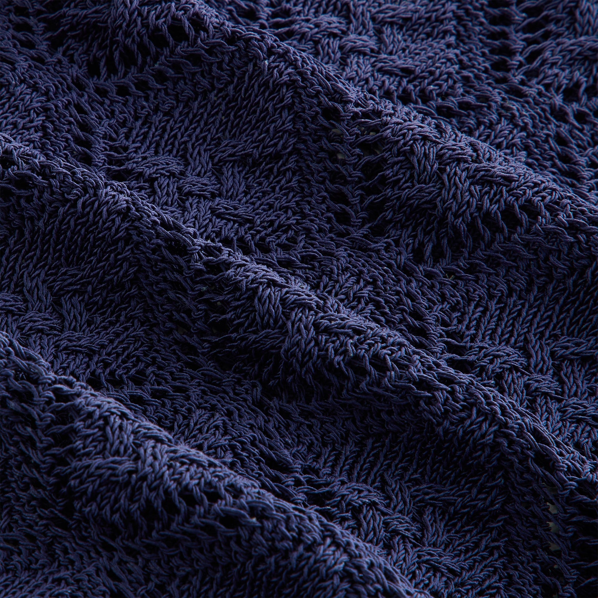 Kith Women Tori Crochet Knit Top - Nocturnal