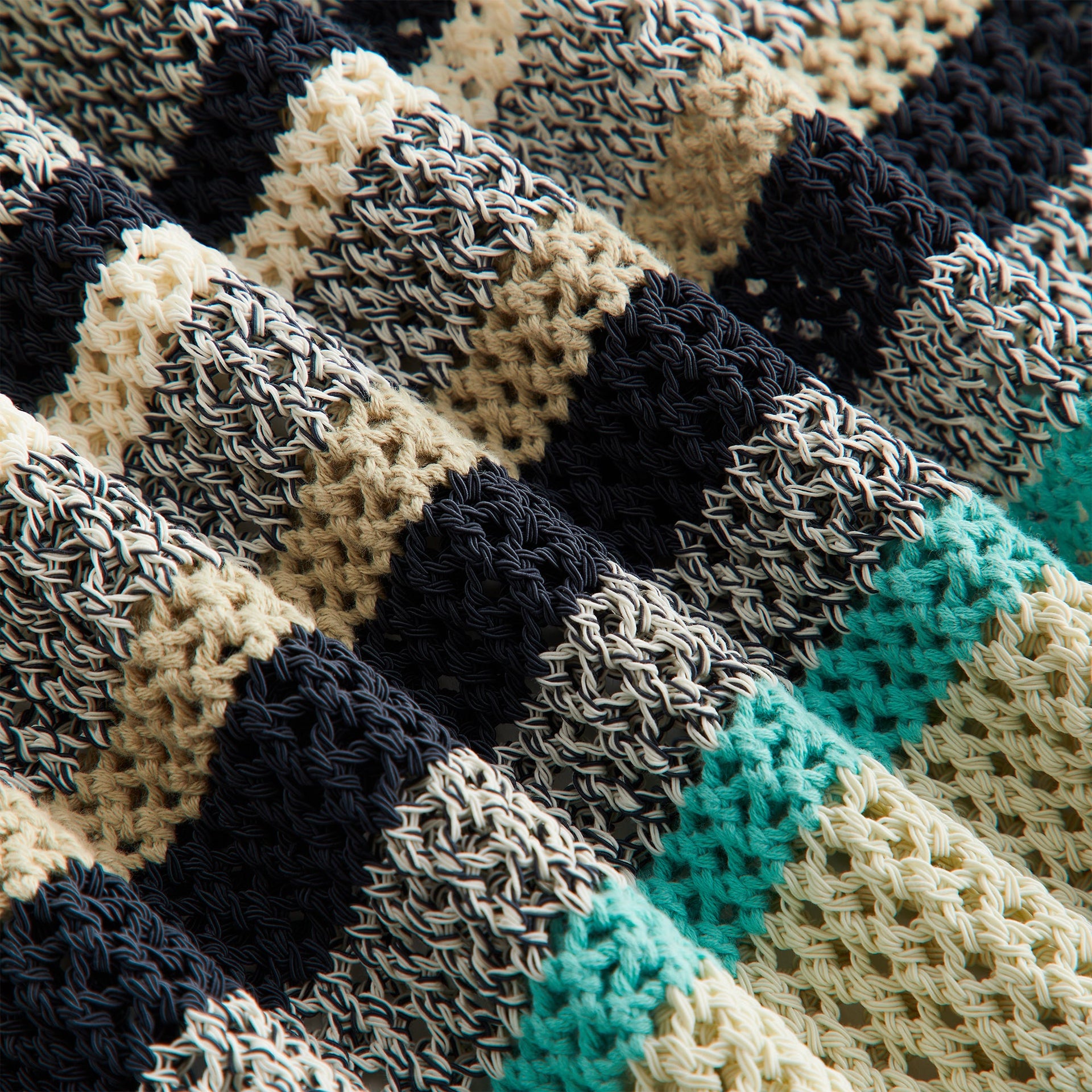 Kith Women Spencer II Crochet Jersey - Mykonos