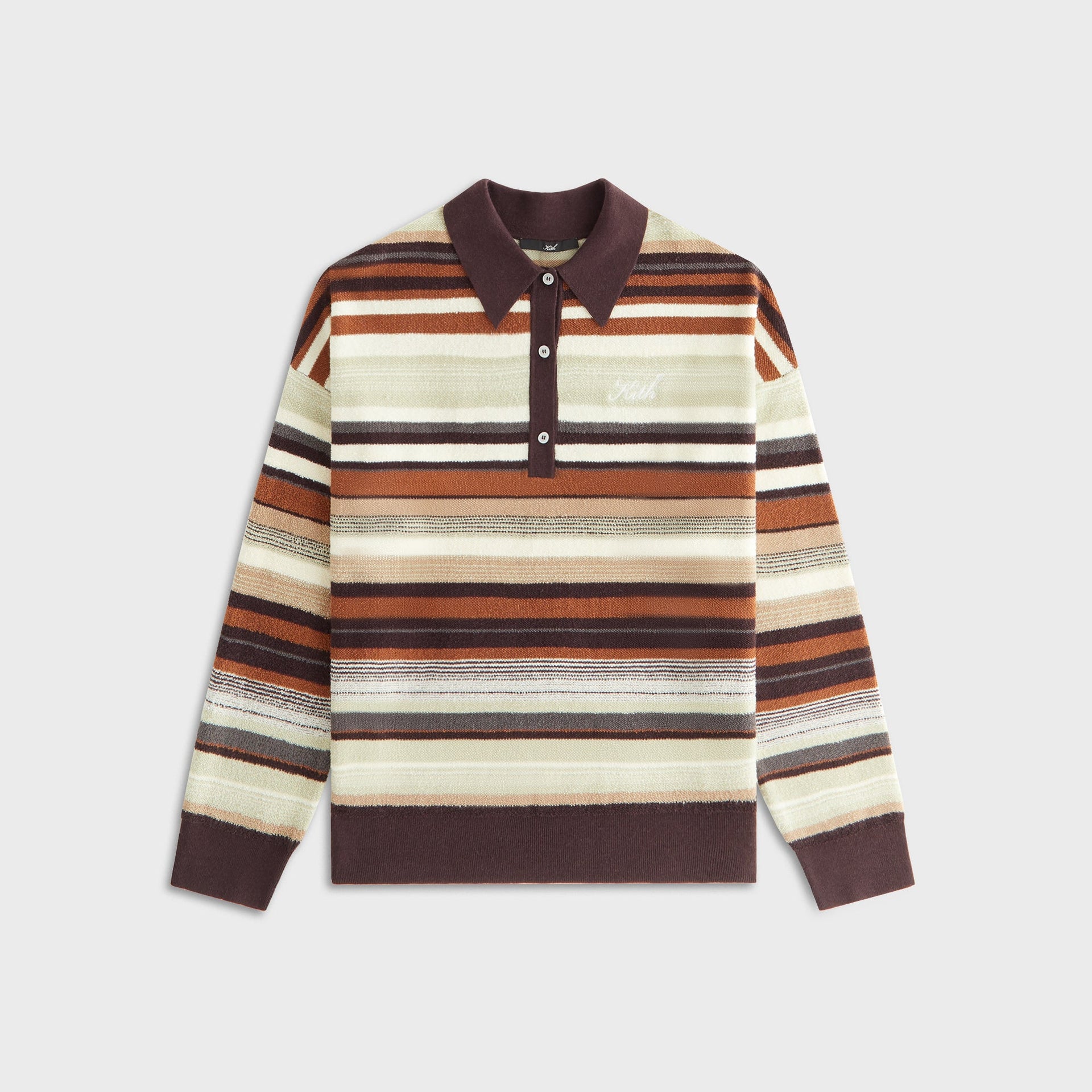 Kith Women Selma Towel Polo Long Sleeve - Incognito