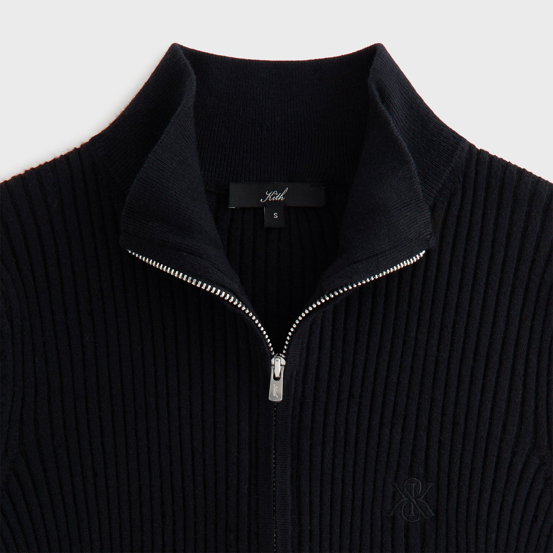 Kith Women Ina Sweater Track Zip - Black