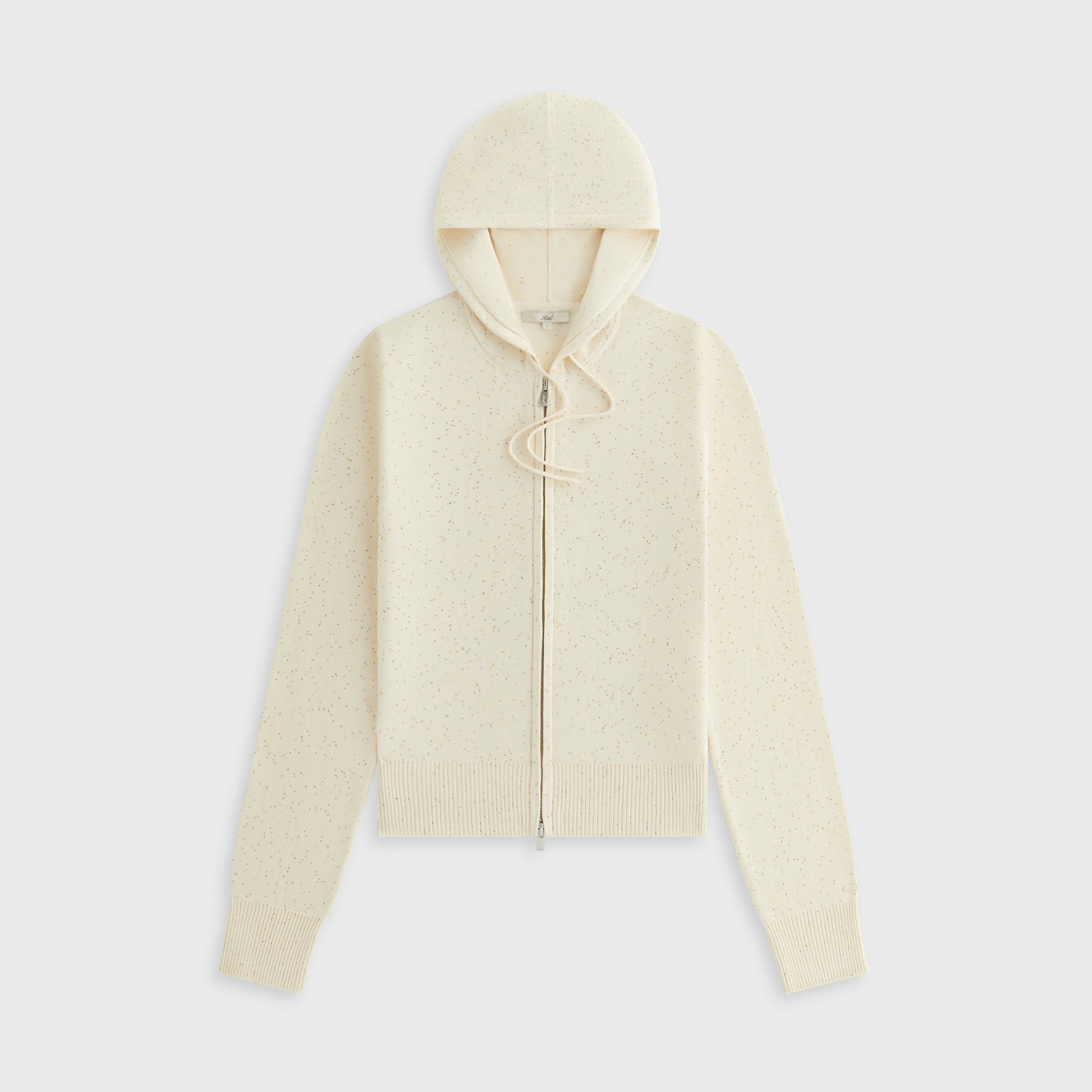 Kith Women Faryn Sequined Hooded Zip Sweater - Sandrift