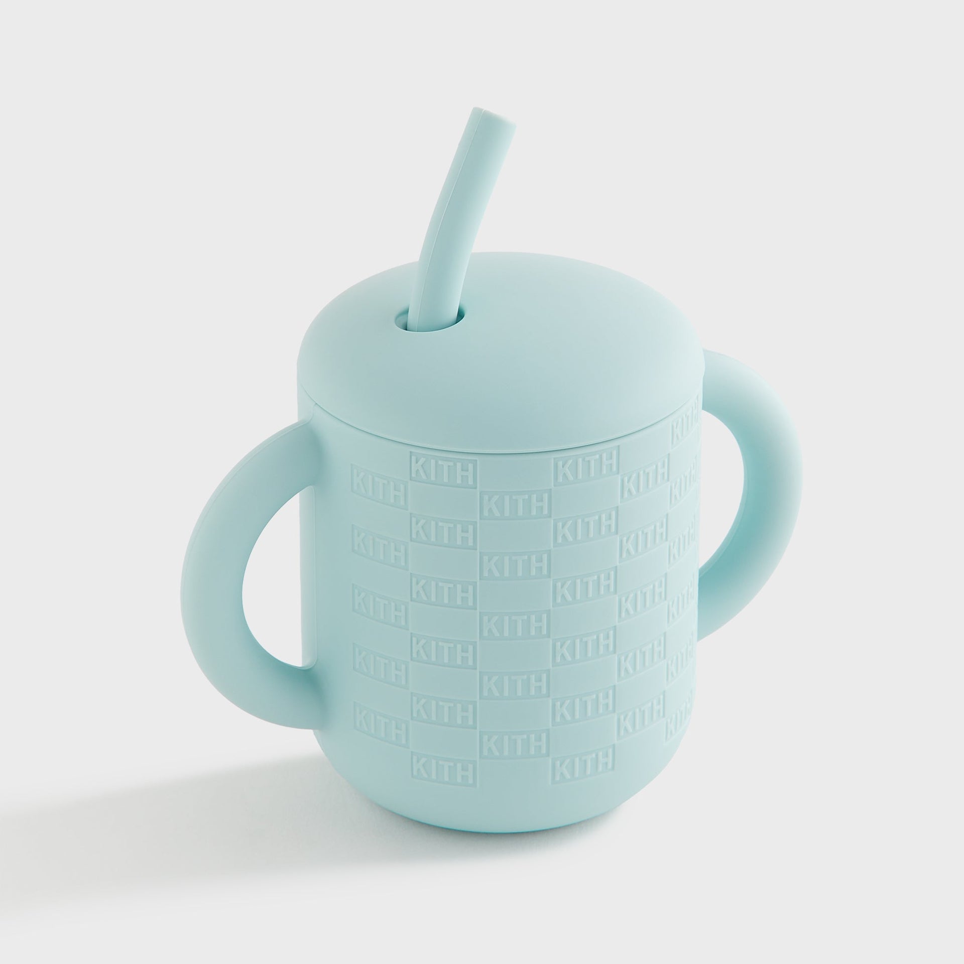 Kith Kids for Mushie Silicone Training Cup & Straw - Helium