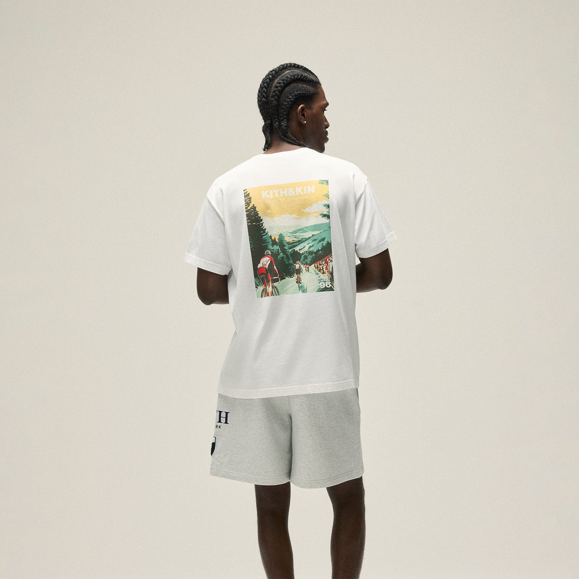 Kith Cycling Poster Tee - White