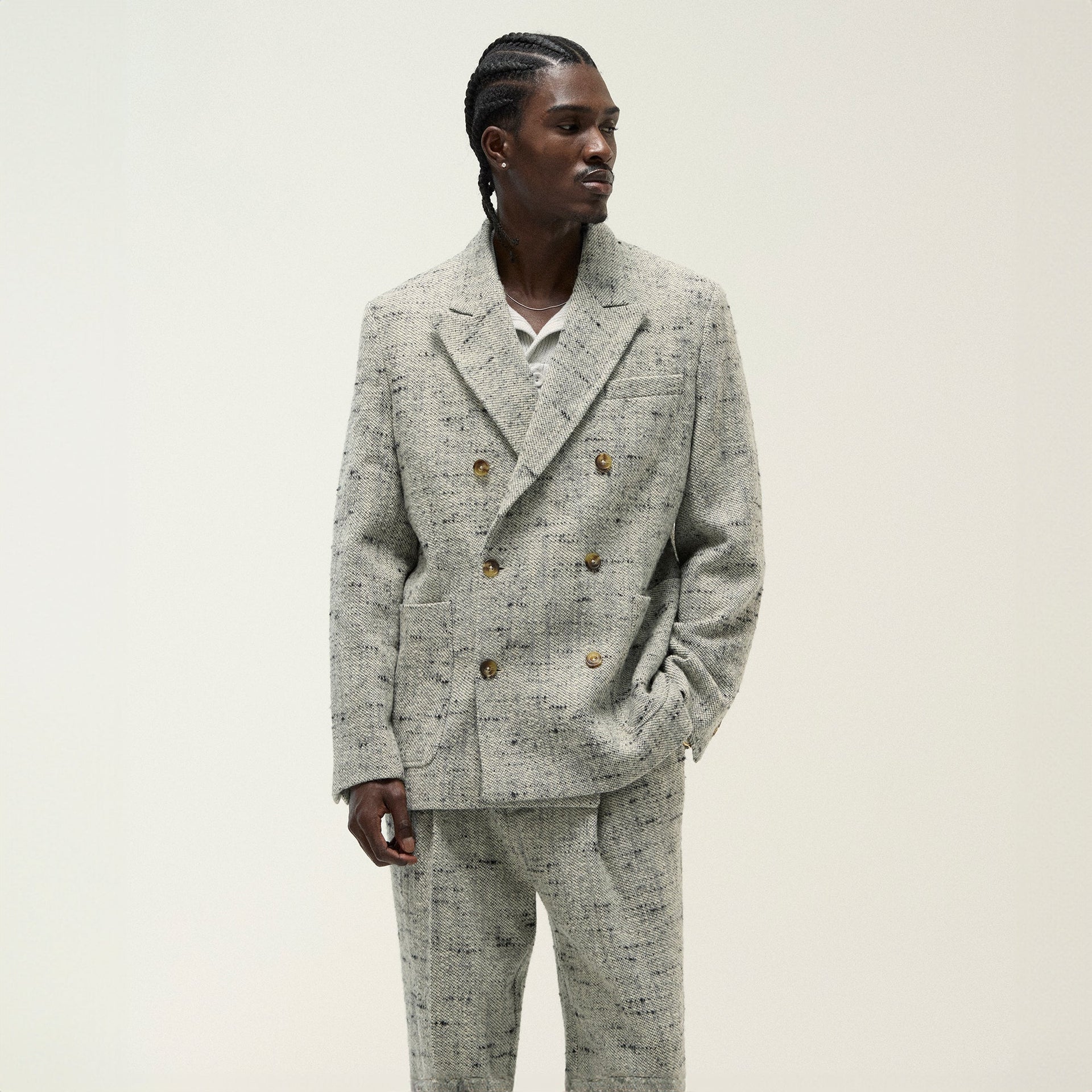 Blazer Julius en tweed &Kin - Fin