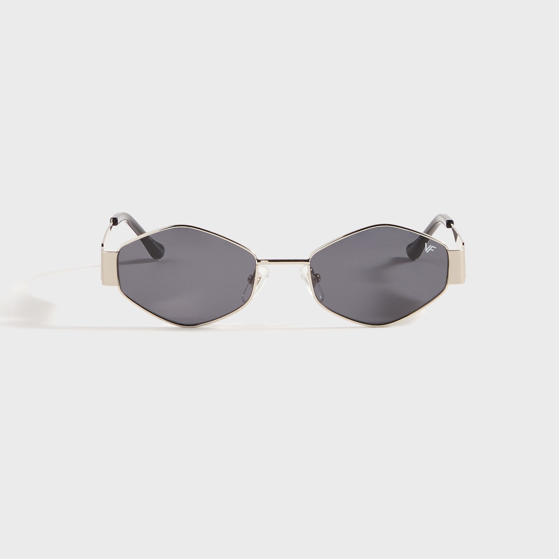 Lunettes Vintage Frames Cypher 2 24KT - Or blanc / Noir