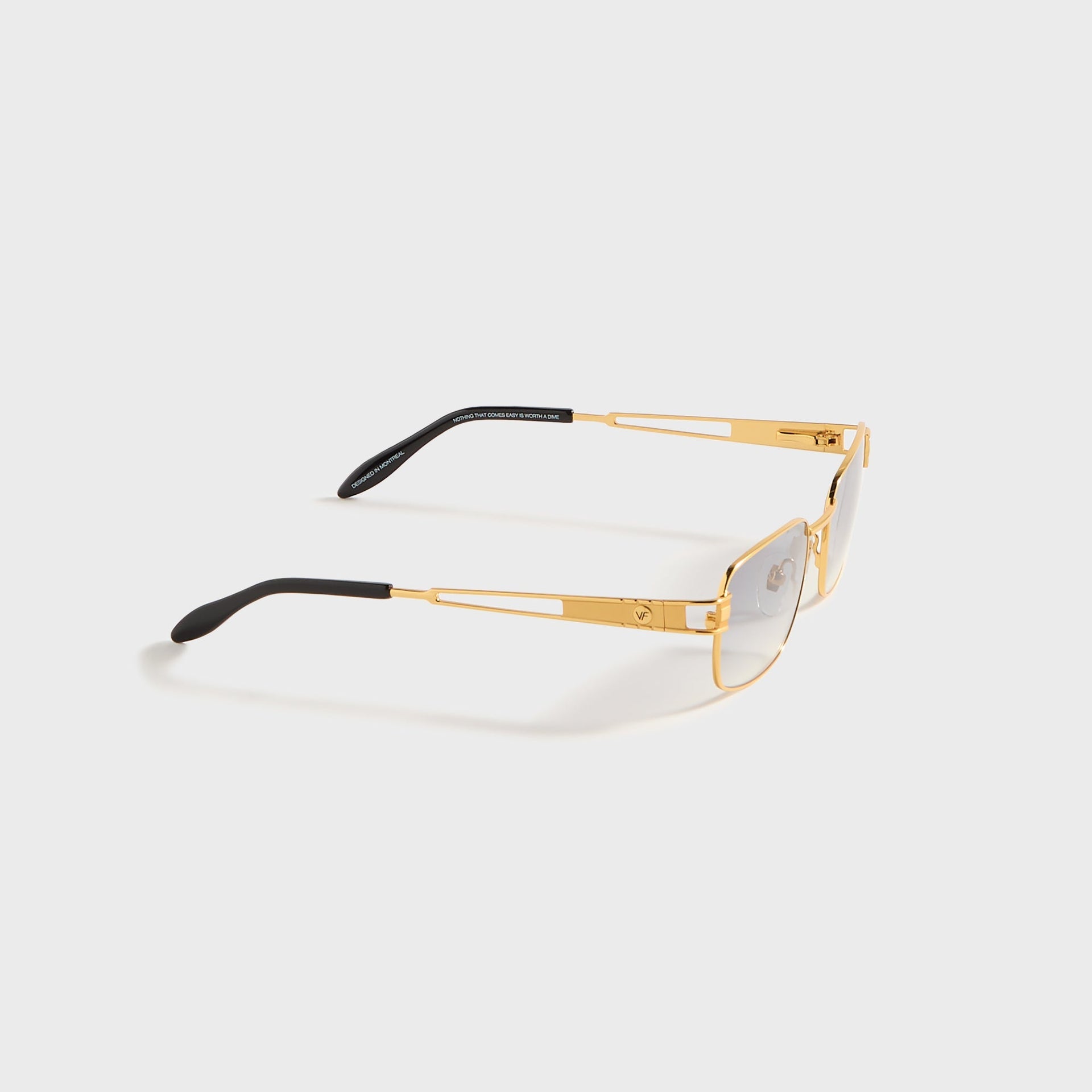 Cadres Vintage Dime 24KT - Or jaune / Dégradé anthracite