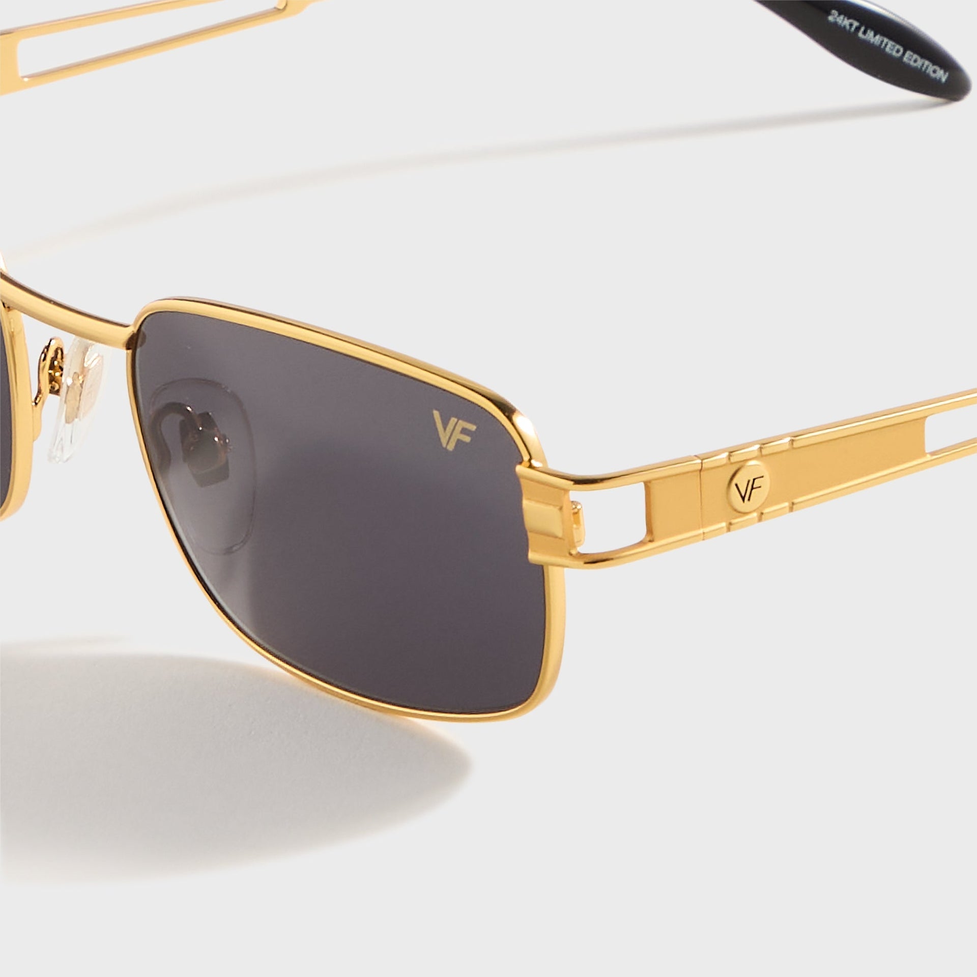Cadres Vintage Dime 24KT - Or jaune / Noir