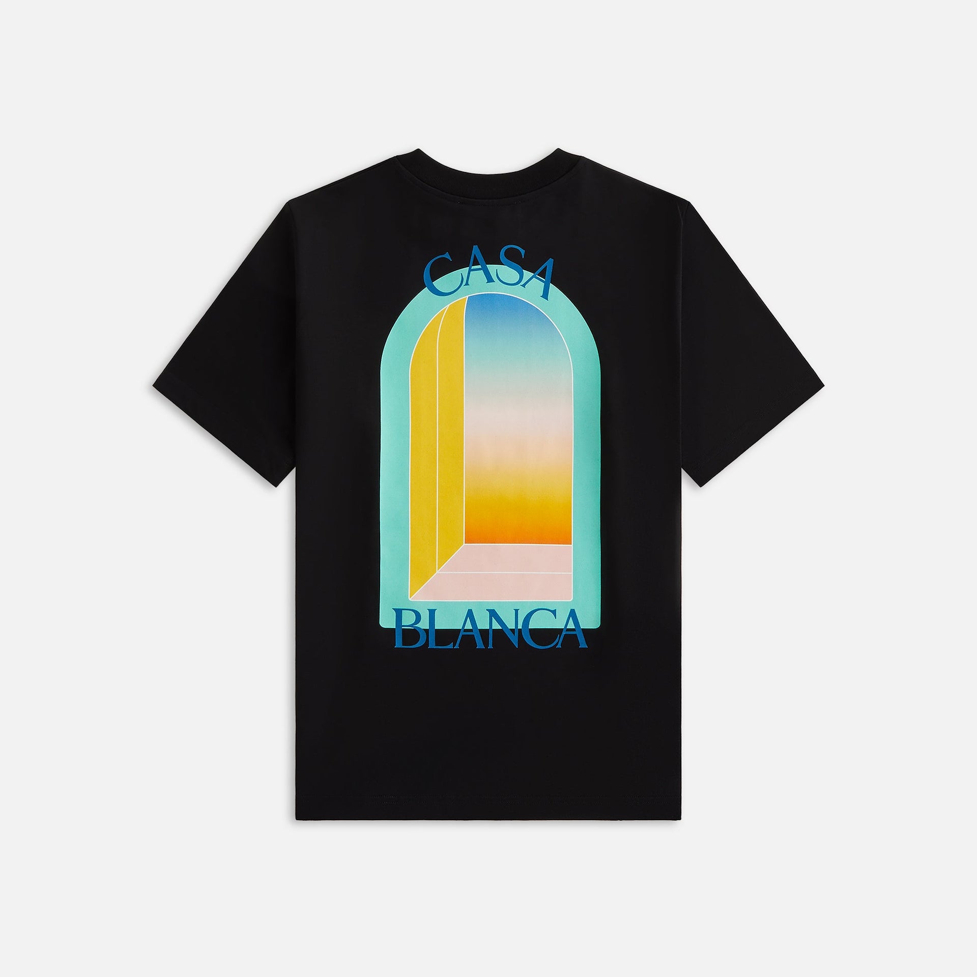 T-shirt Casablanca L'Arc Coloré - Noir