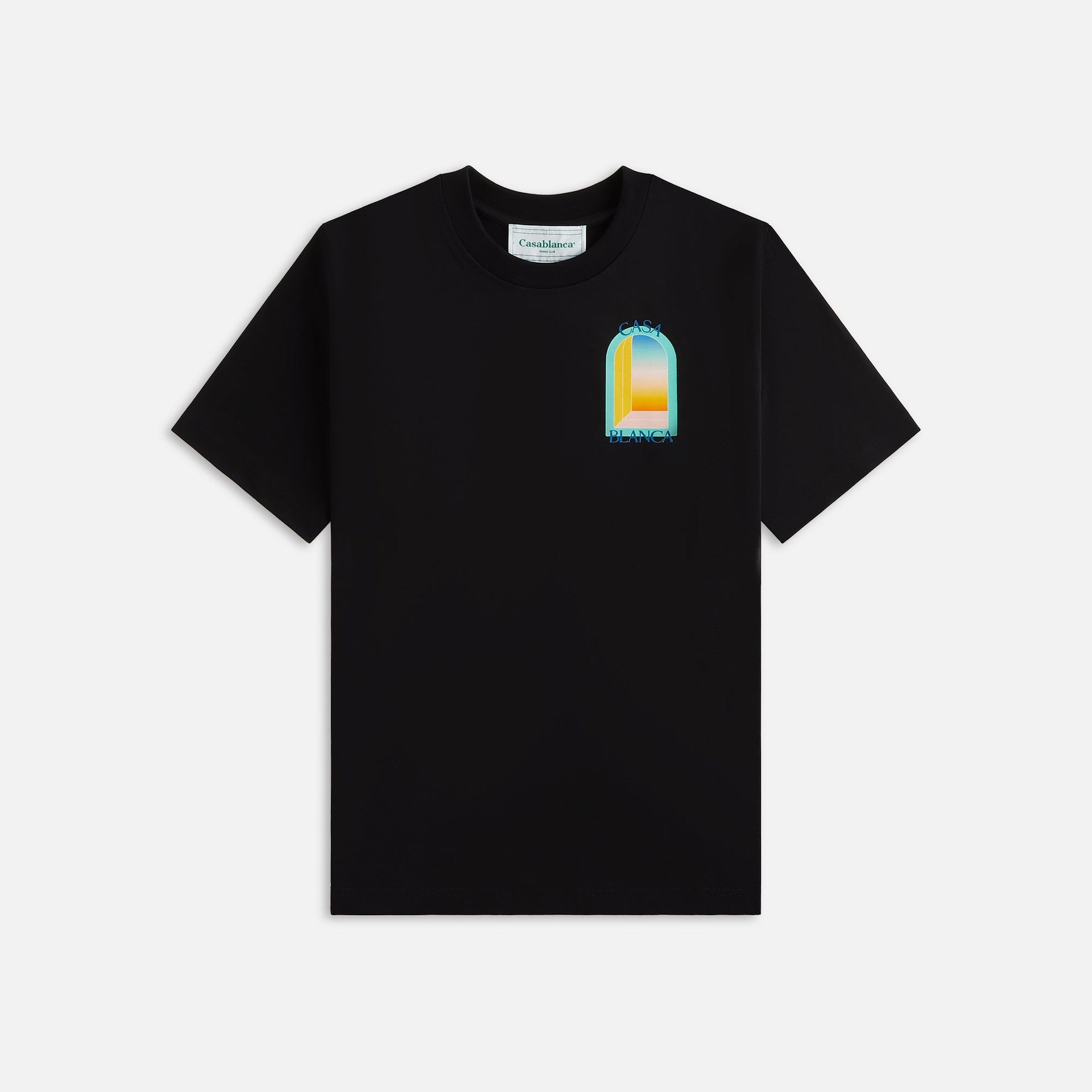 T-shirt Casablanca L'Arc Coloré - Noir